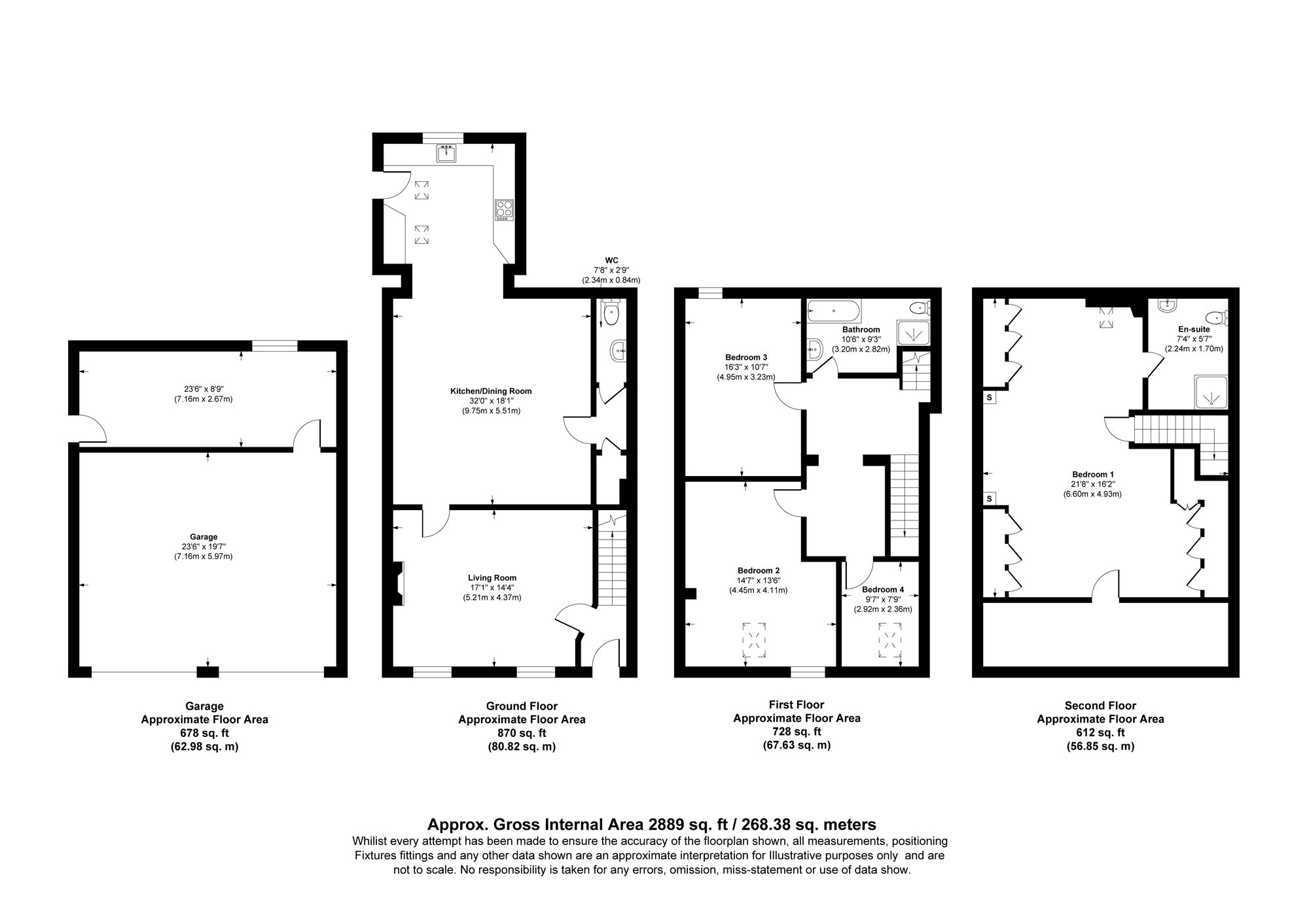 4 bed for sale in Scout Road, Bolton - Property floorplan