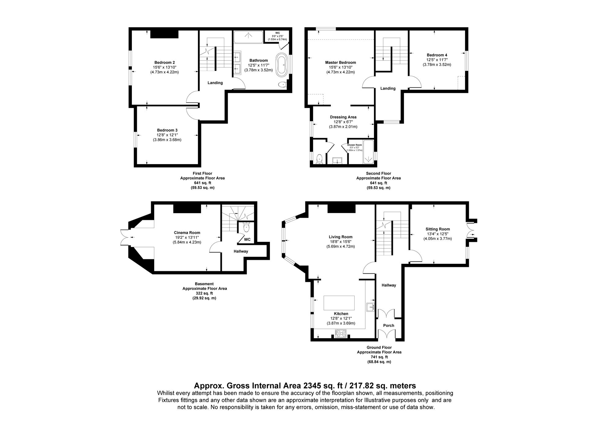 4 bed terraced house for sale in Tanners Street, Bury - Property floorplan