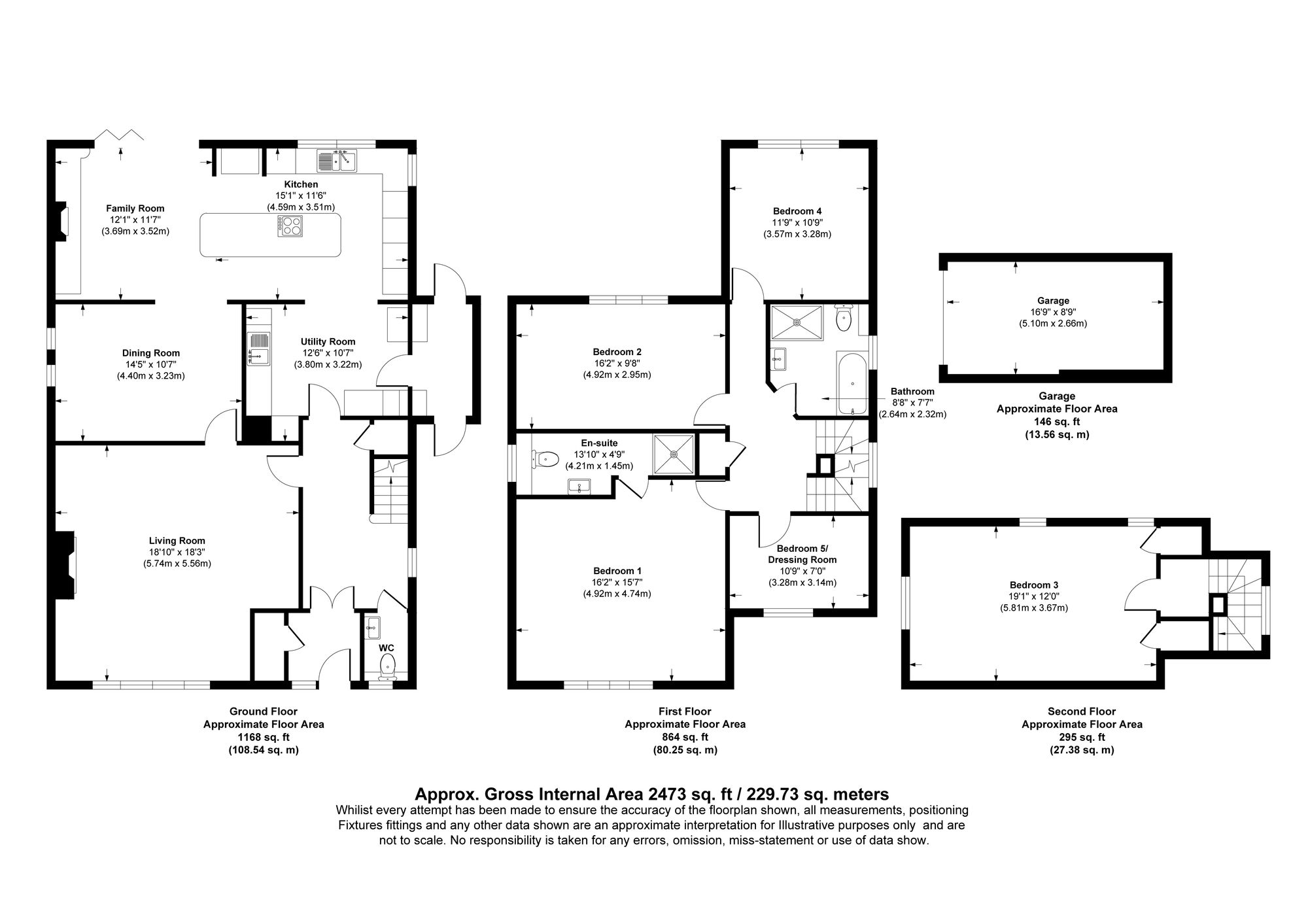 5 bed detached house for sale in Wadebridge Drive, Bury - Property floorplan
