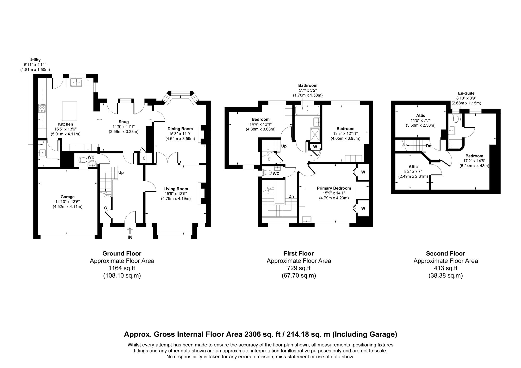 4 bed semi-detached house for sale in Carlton Road, Bolton - Property floorplan
