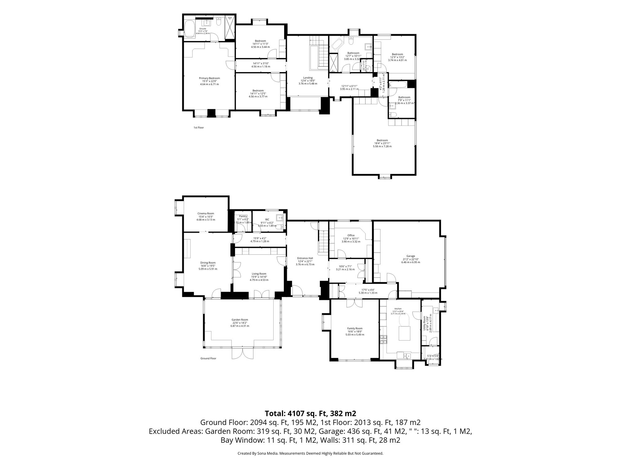 5 bed barn conversion for sale in Chorley Old Road, Bolton - Property floorplan