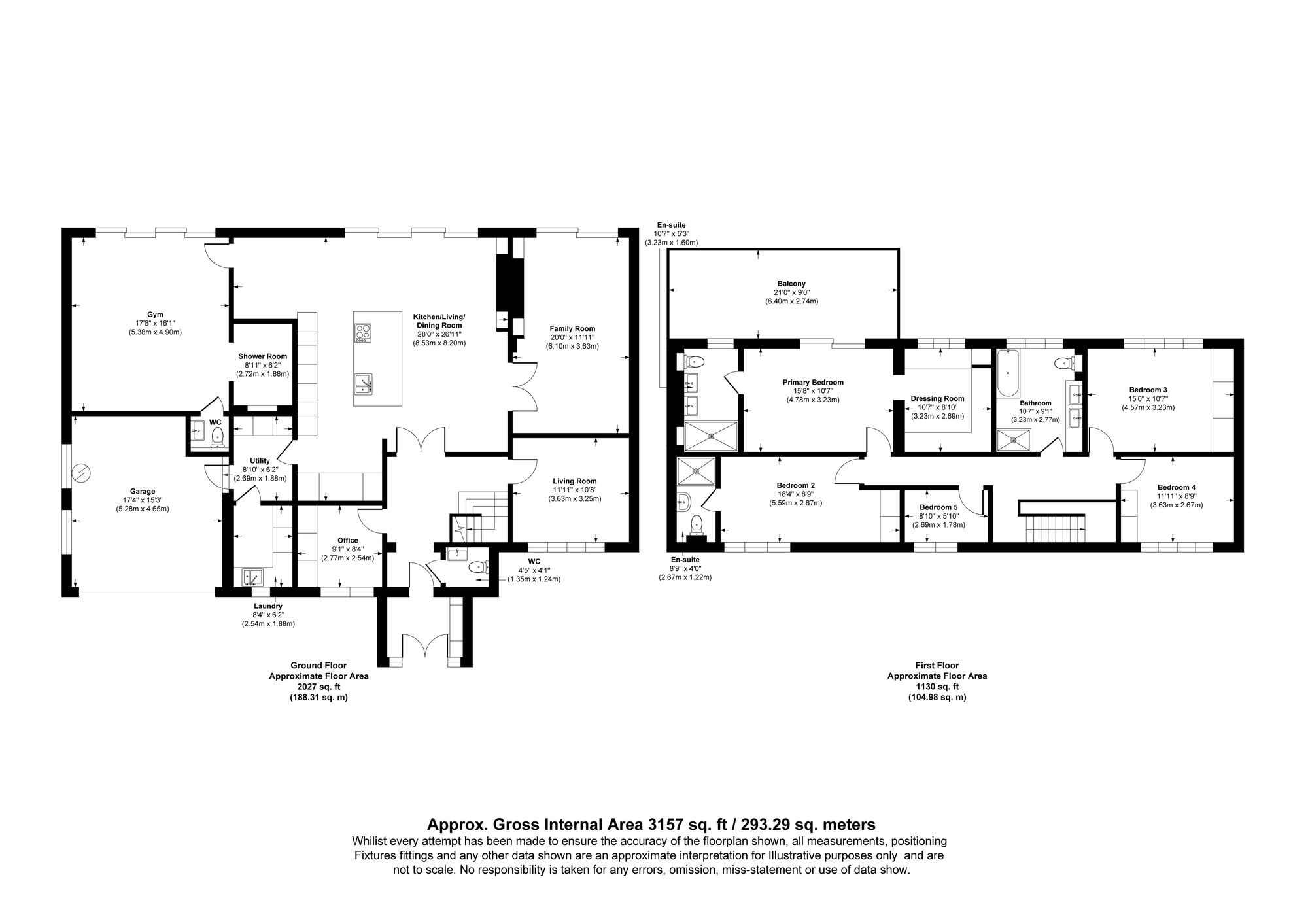 5 bed detached house for sale in Woodhey Road, Bury - Property floorplan