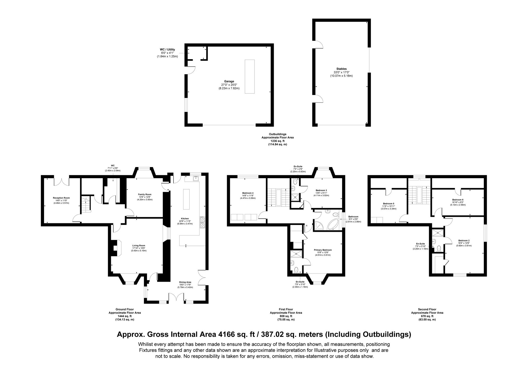 6 bed semi-detached house for sale in Roundhill Lane, Rossendale - Property floorplan