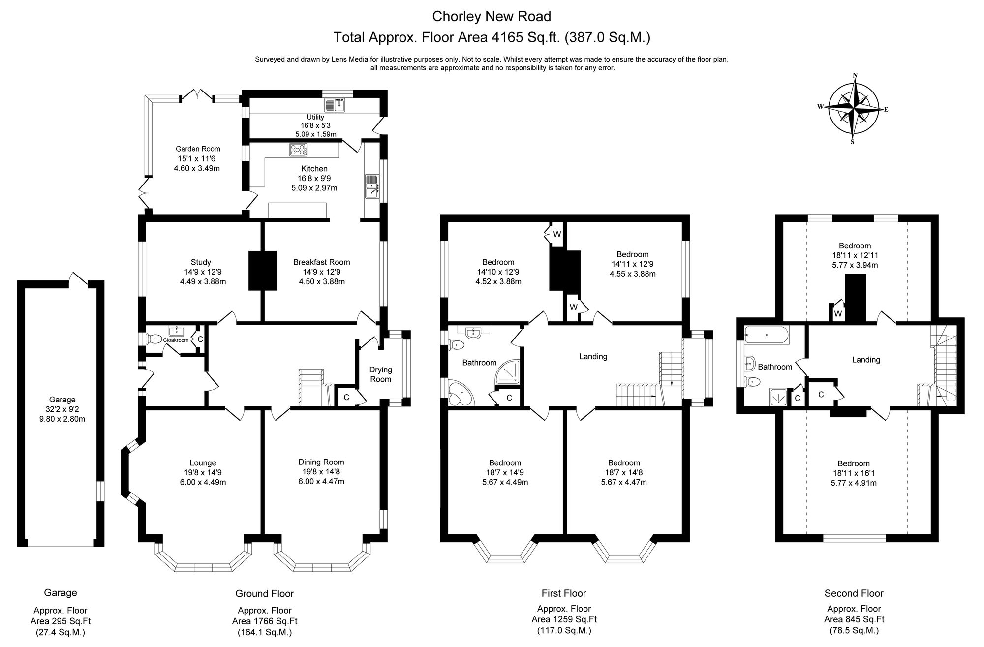 6 bed detached house for sale in Chorley New Road, Bolton - Property floorplan