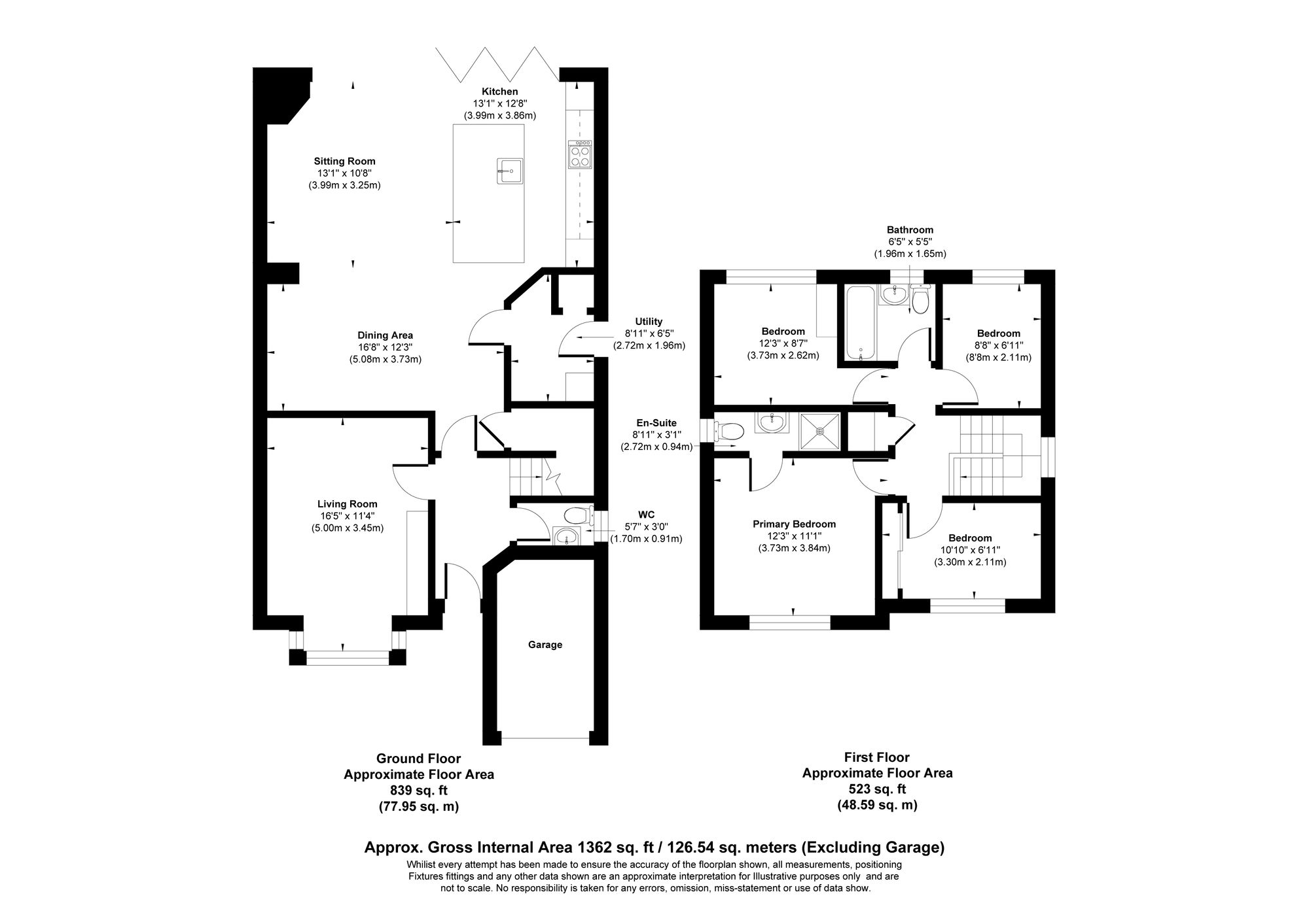 4 bed detached house for sale in Claybank Drive, Bury - Property floorplan