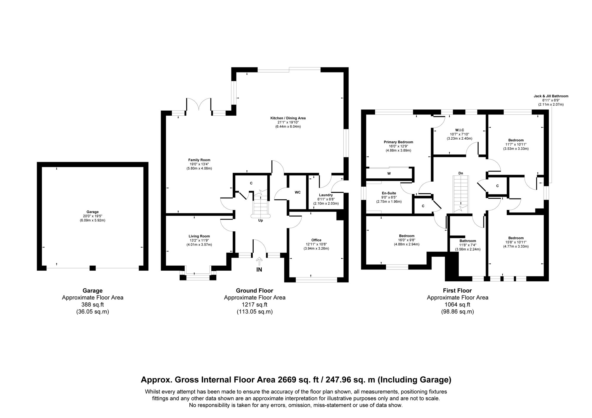 4 bed detached house for sale in Sharples Meadows, Bolton - Property floorplan