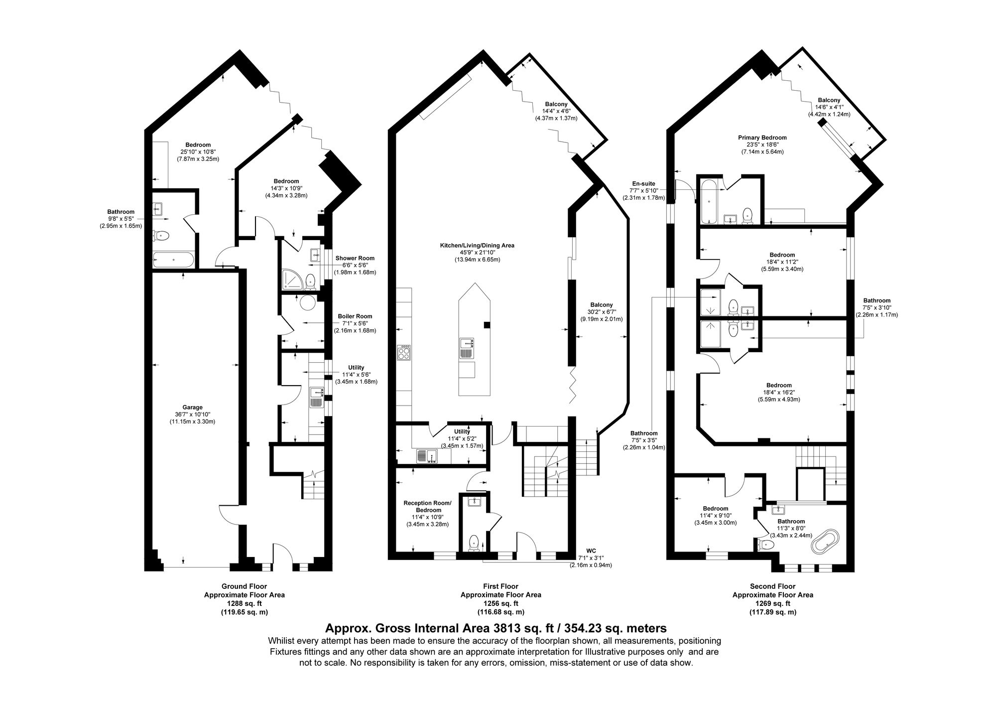 6 bed detached house for sale in Mather Road, Bury - Property floorplan
