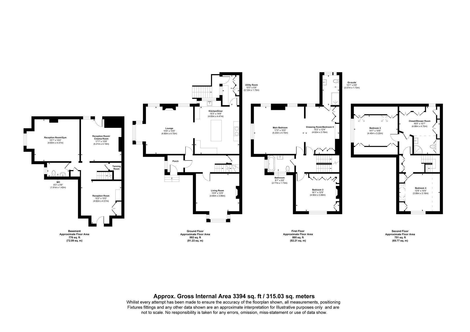 4 bed semi-detached house for sale in Chorley New Road, Bolton - Property floorplan