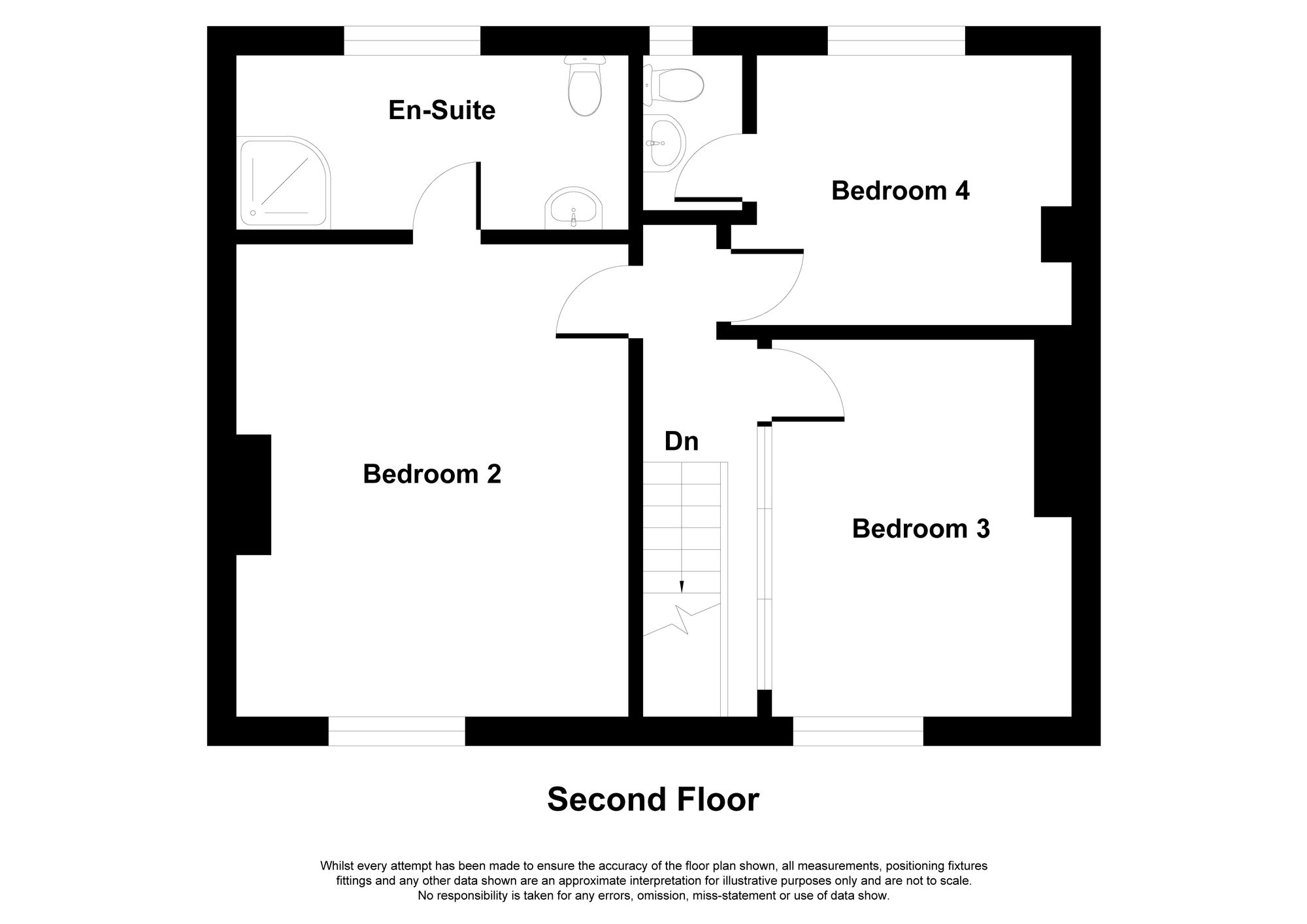 2 bed detached house for sale in Bottom O Th Moor, Bolton - Property floorplan