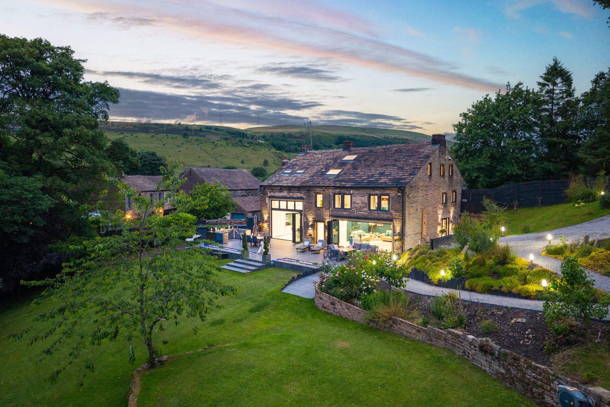 5 bed detached house for sale in New Barn, Saddleworth - Property Image 1