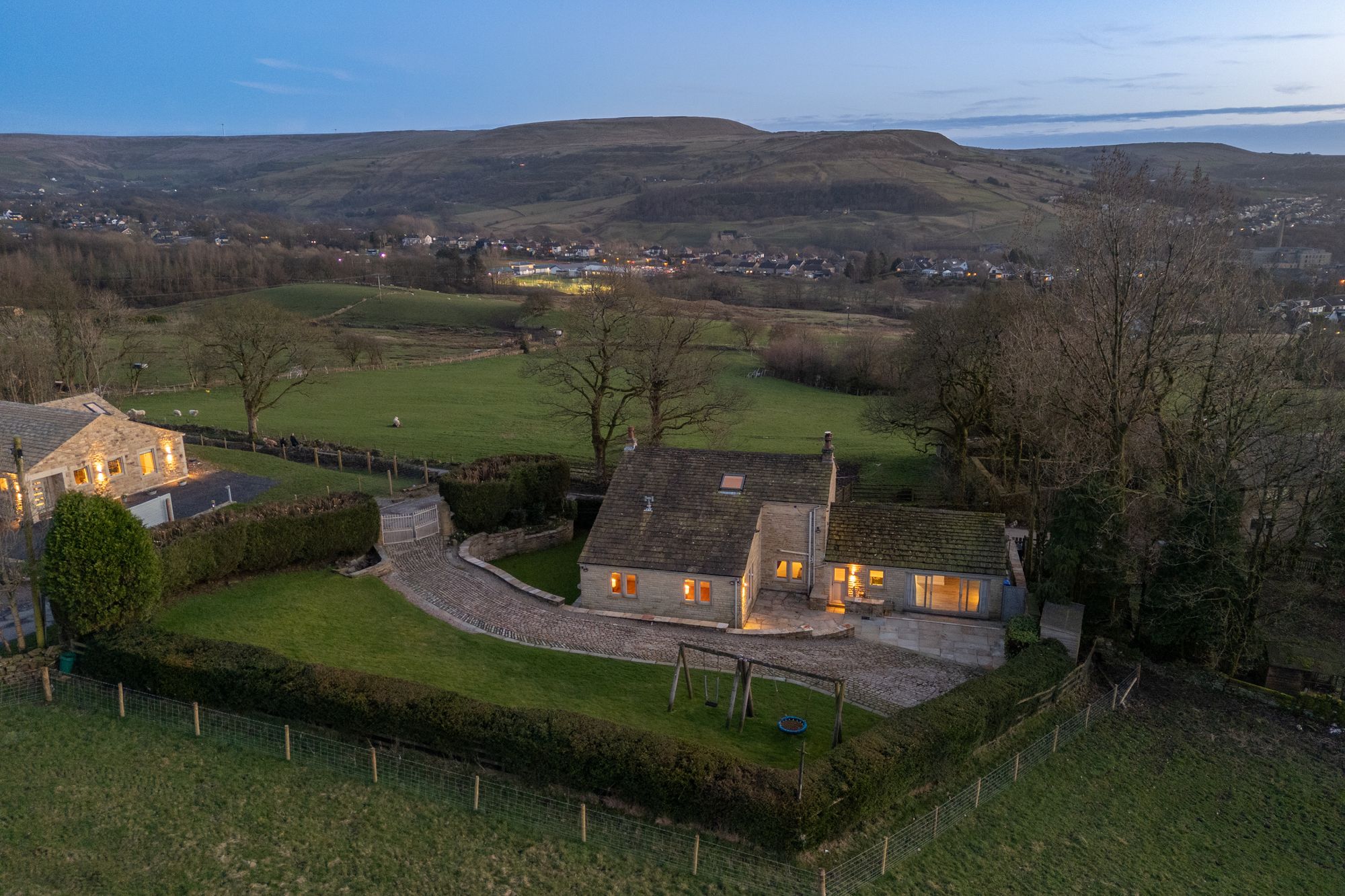 4 bed detached house for sale in Hurst Lane, Rossendale, BB4 