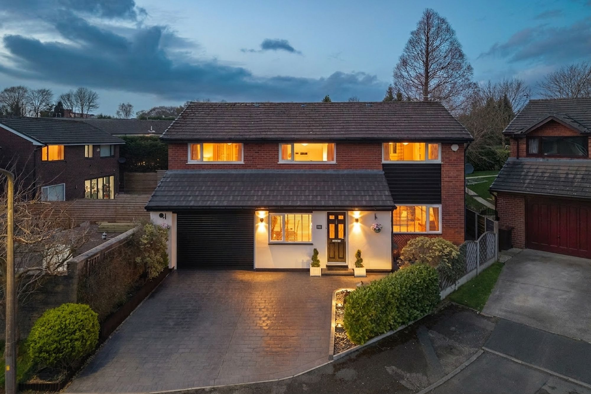 5 bed detached house for sale in Hey Croft, Manchester  - Property Image 1