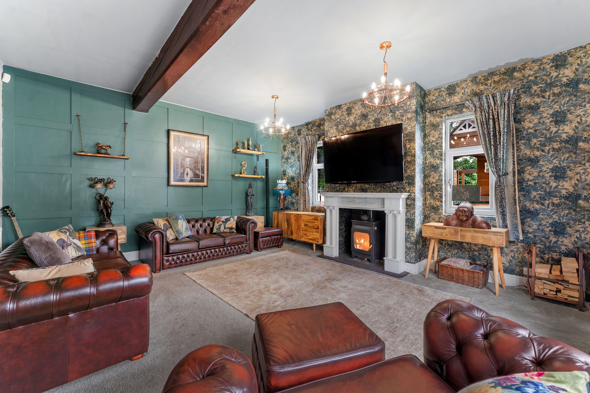 3 bed detached house for sale in Stanley Drive, Manchester  - Property Image 2