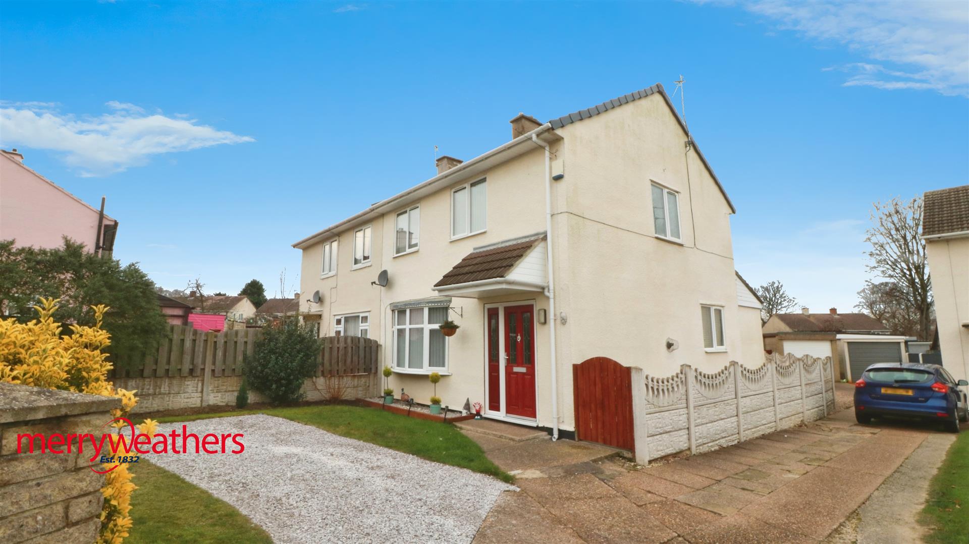 2 Bed Semi-Detached House For Sale In Lindley Crescent, Thurnscoe, Rotherham, (Ref: 19364787)
