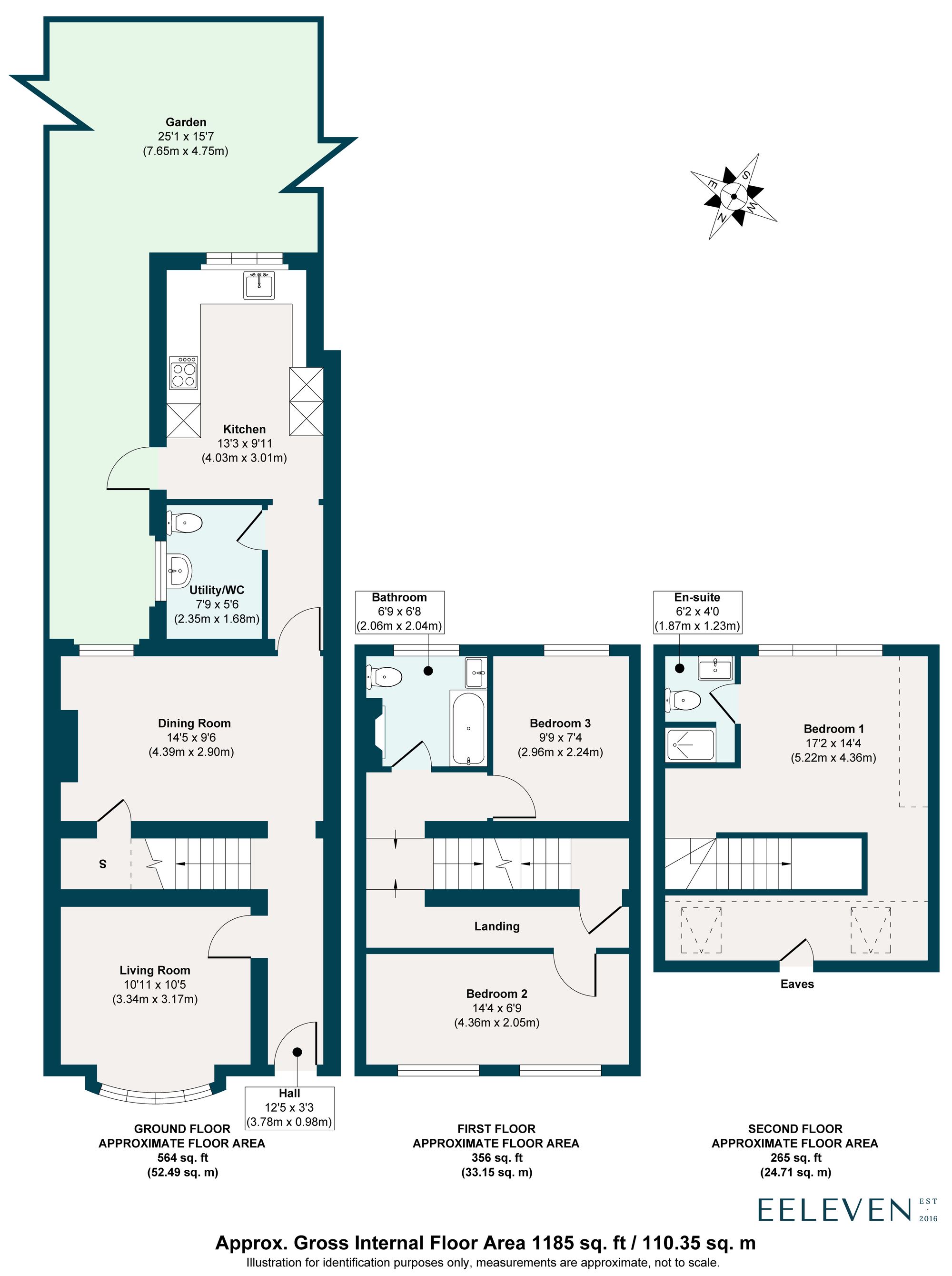 3 bed terraced house for sale in Maryland Square, Maryland, London, E15 - Property floorplan