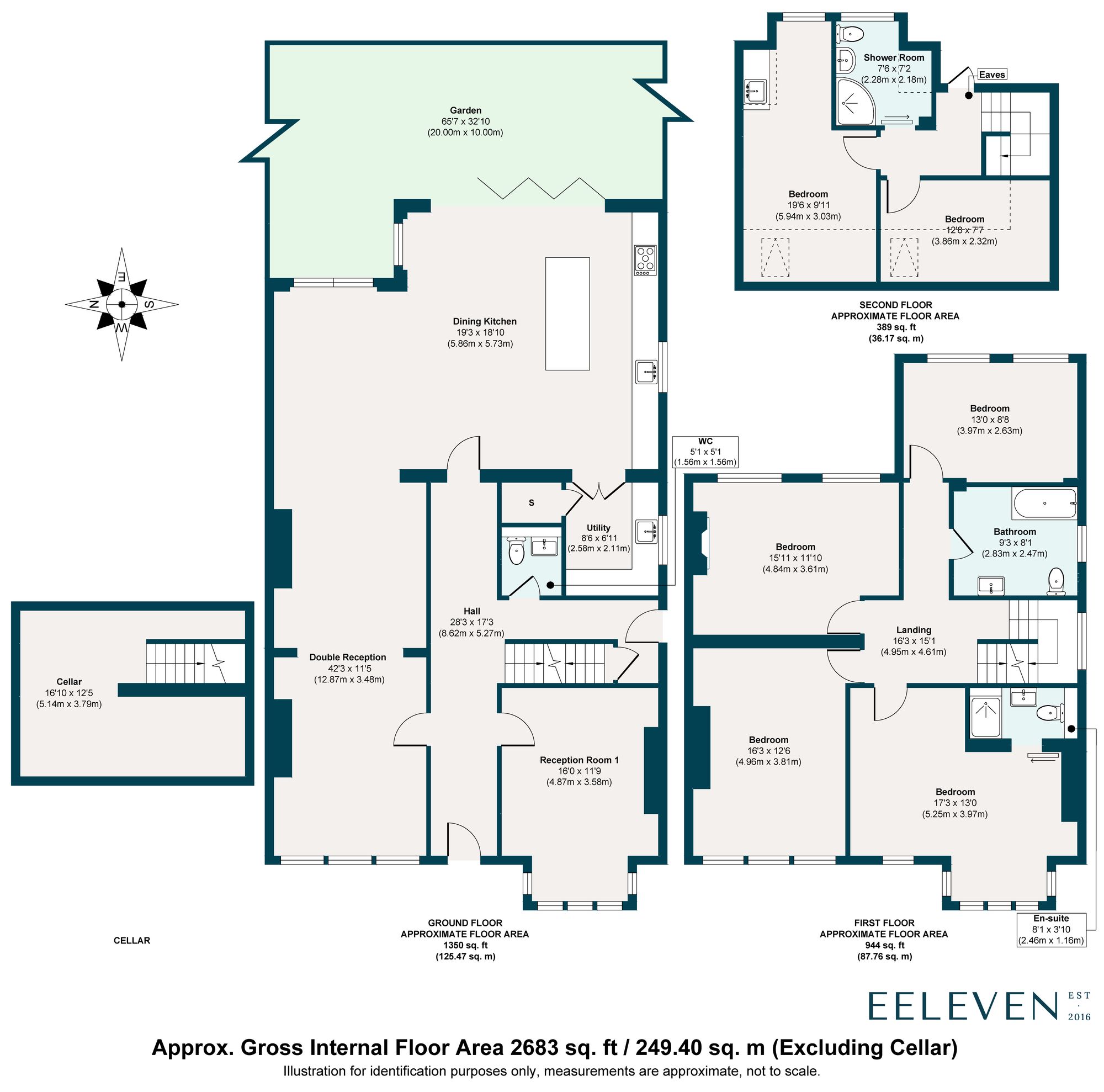 6 bed semi-detached house for sale in Wanstead Park Avenue, Aldersbrook, London, E12 - Property floorplan