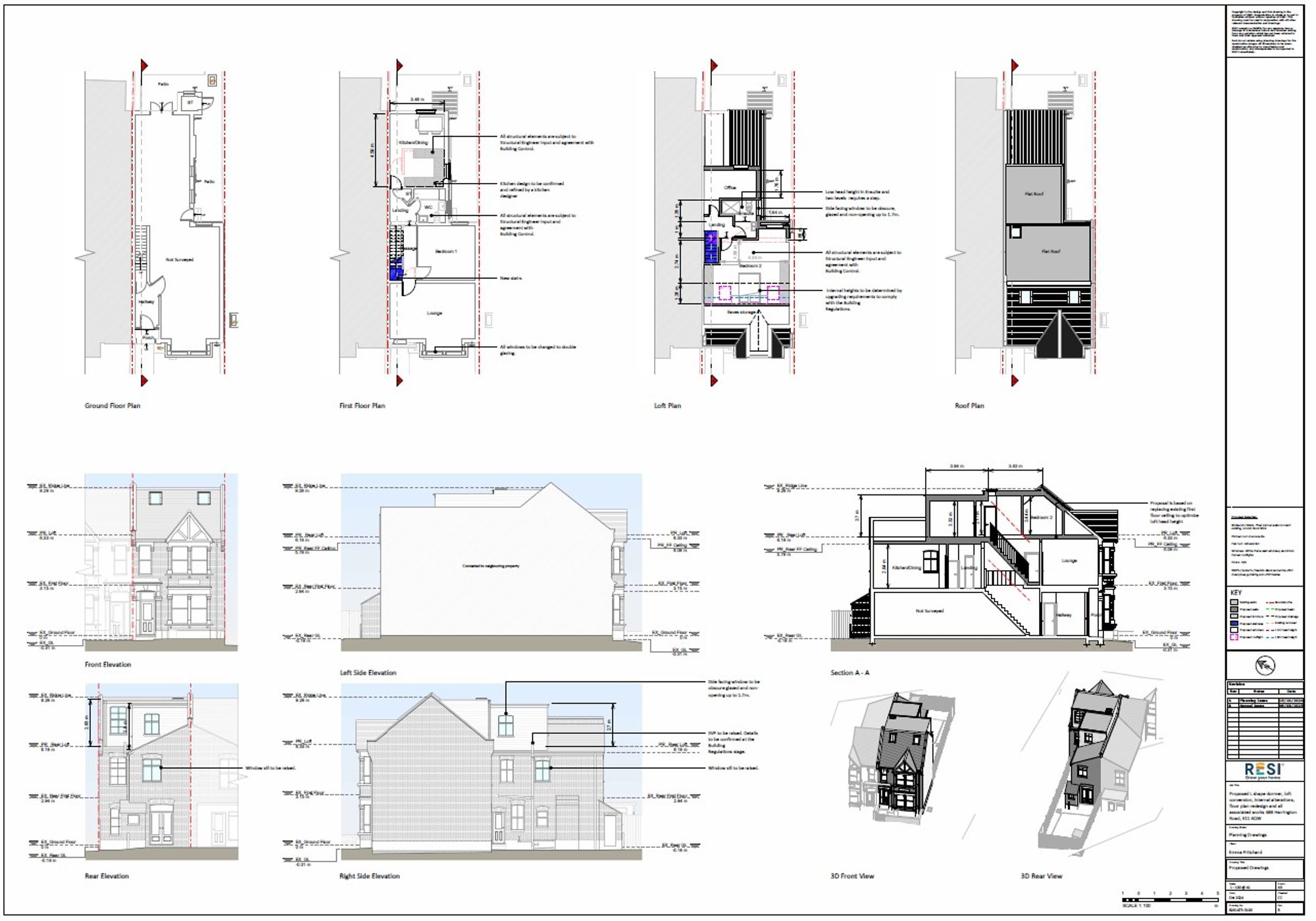 2 bed flat for sale in Harrington Road, Leytonstone, London, E11 - Property floorplan