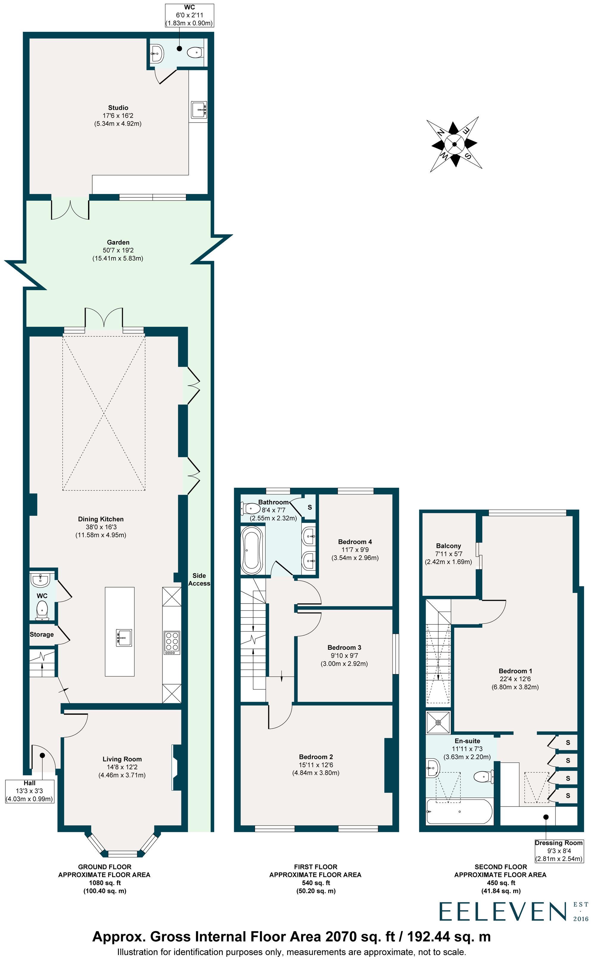 4 bed end of terrace house for sale in Woodriffe Road, Leytonstone, London, E11 - Property floorplan