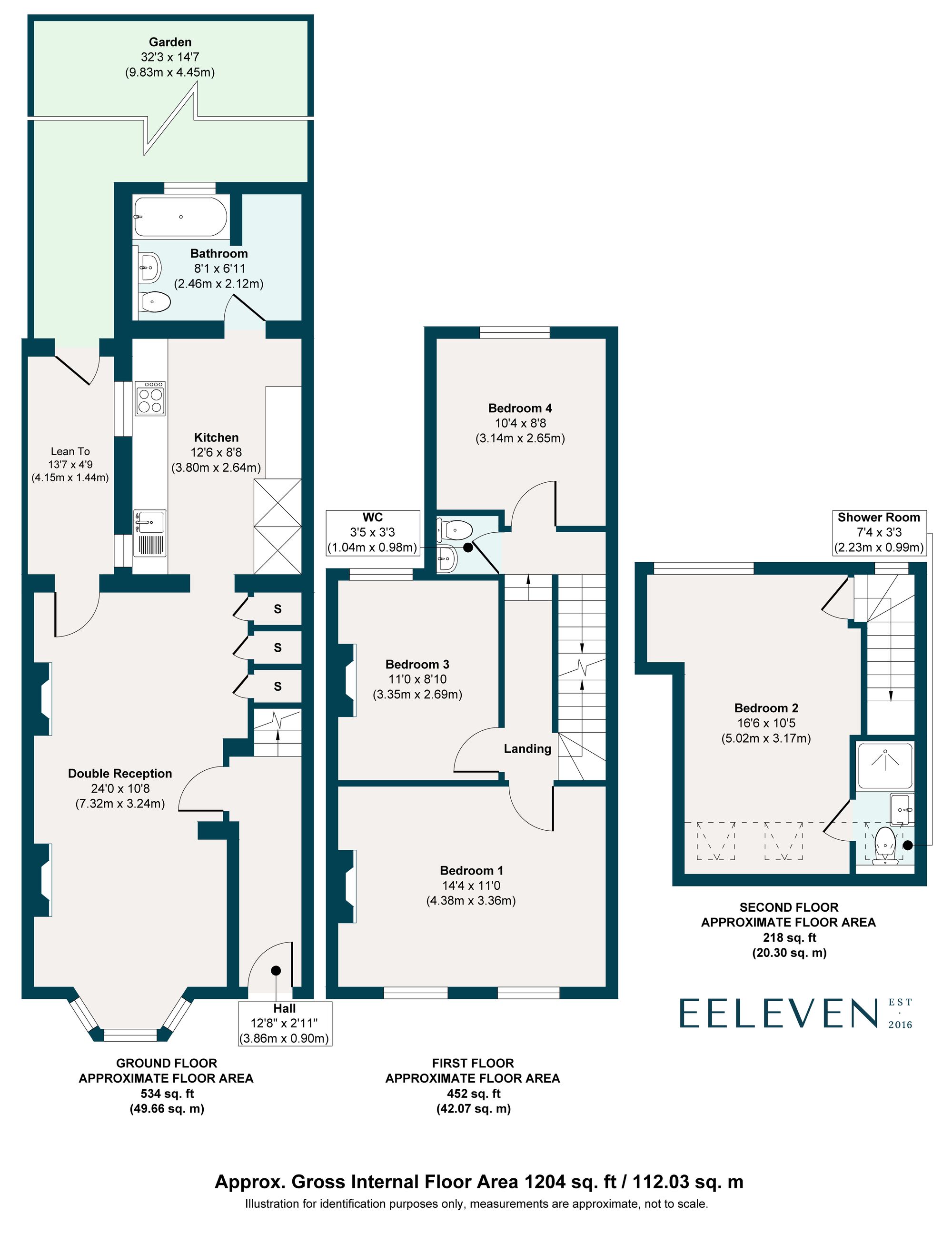 4 bed mid-terraced house for sale in Tavistock Road, Forest Gate, London, E7 - Property floorplan