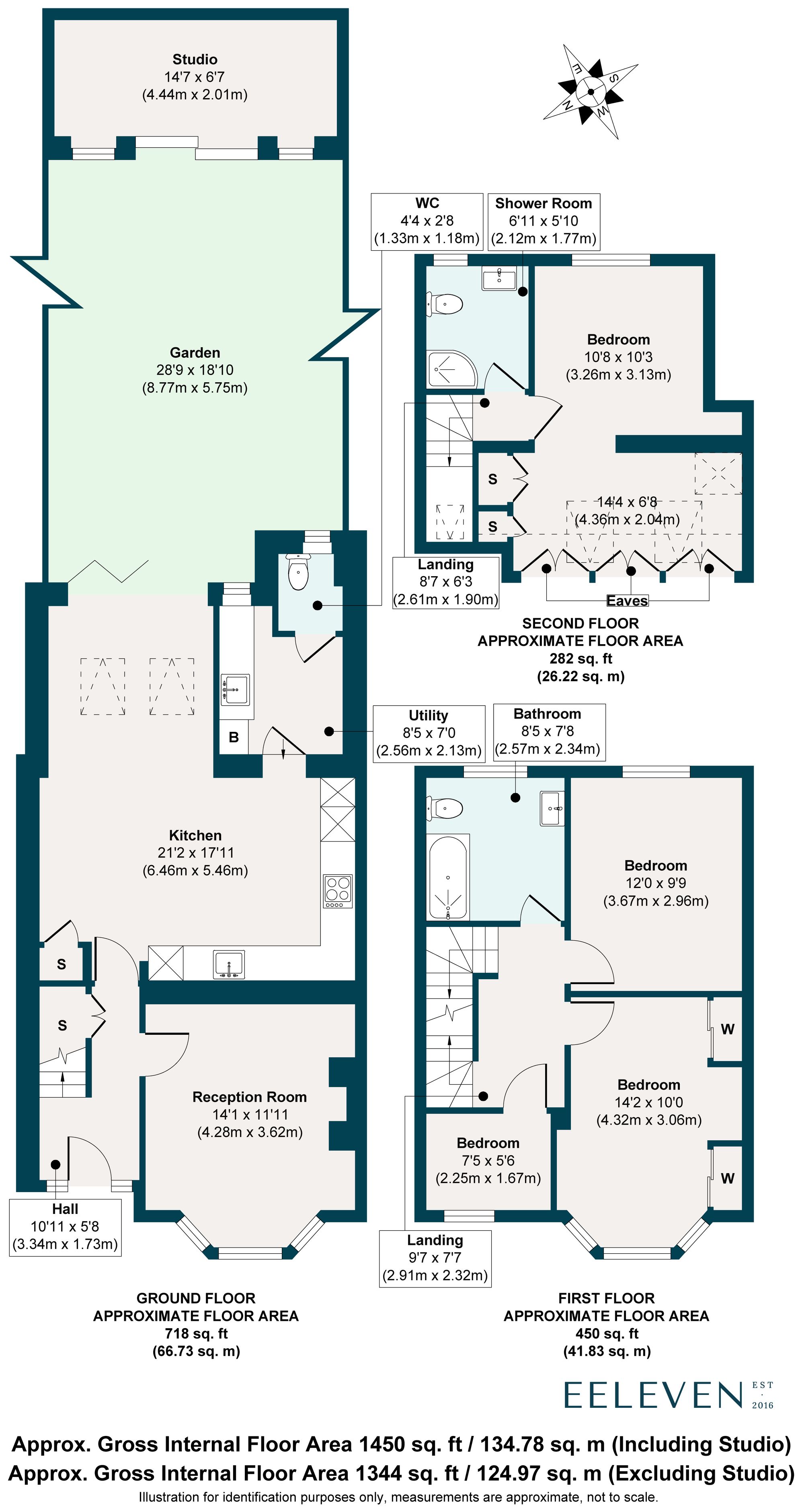 4 bed terraced house for sale in Trelawn Road, Leyton, London, E10 - Property floorplan