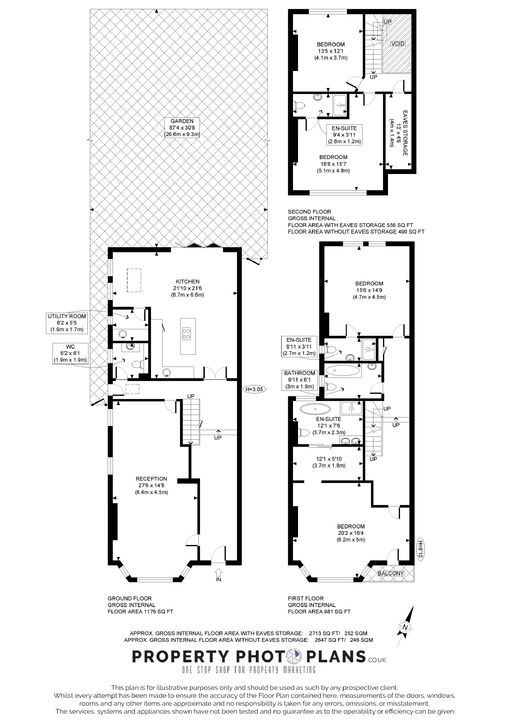 4 bed detached house for sale in Amherst Road, Ealing, London, W13 - Property Floorplan