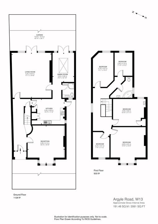 5 bed detached house for sale in Argyle Road, Ealing, London, W13 - Property Floorplan
