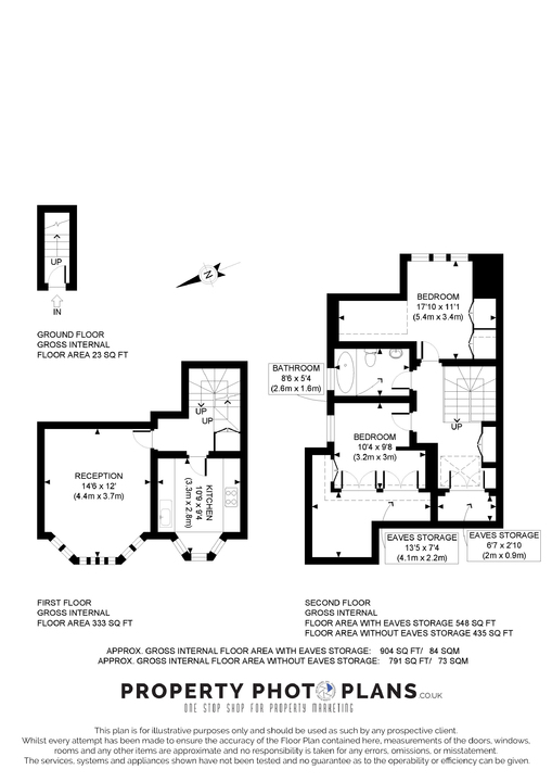 2 bed apartment for sale in Fordhook Avenue, Ealing, London, W5 - Property Floorplan
