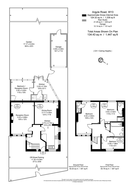 4 bed semi-detached house for sale in Argyle Road, Ealing, London, W13 - Property Floorplan