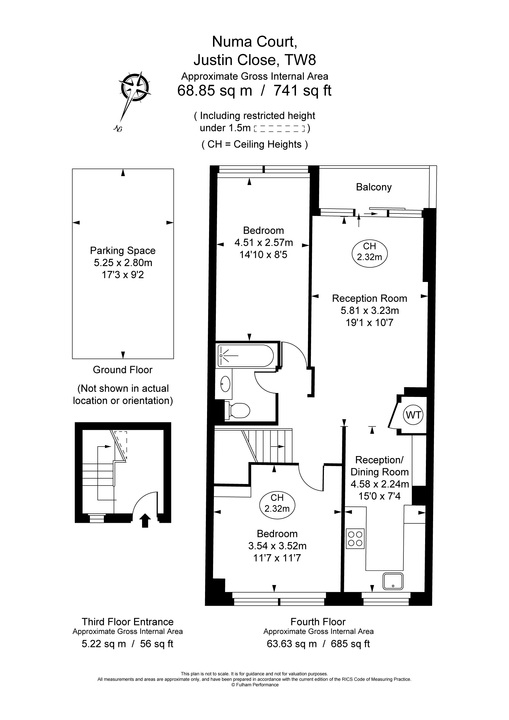 2 bed apartment to rent in Numa Court, Justin Close, Brentford, London, TW8 - Property Floorplan