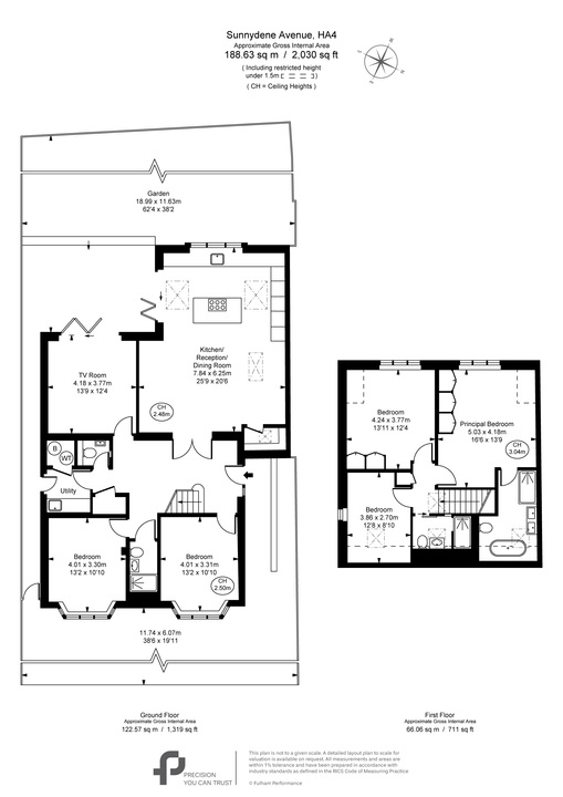 5 bed detached house for sale in Sunnydene Avenue, Ruislip, HA4 - Property Floorplan