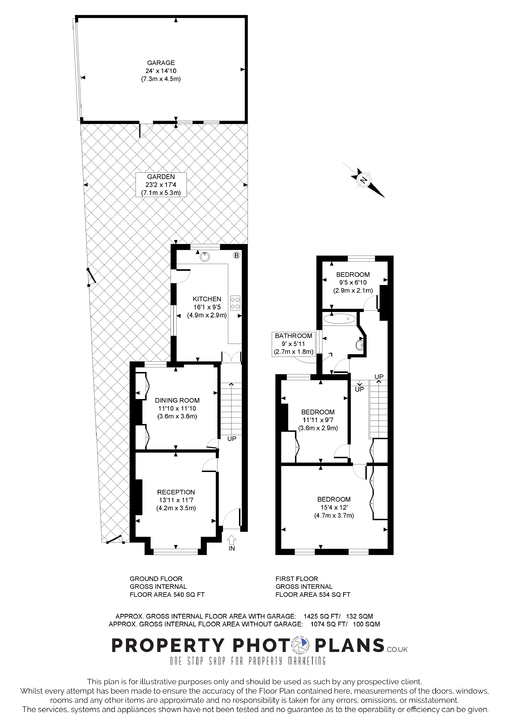 3 bed semi-detached house for sale in Coldershaw Road, Ealing, London, W13 - Property Floorplan
