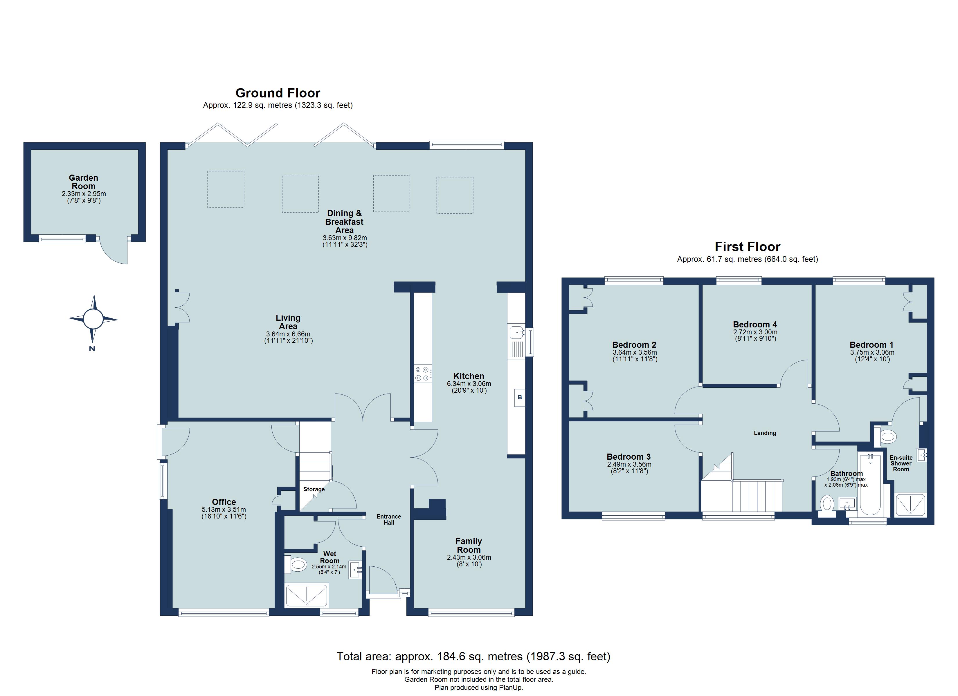 4 bed detached house for sale in Ambrose Lane, Harpenden, Hertfordshire, AL5 - Property floorplan