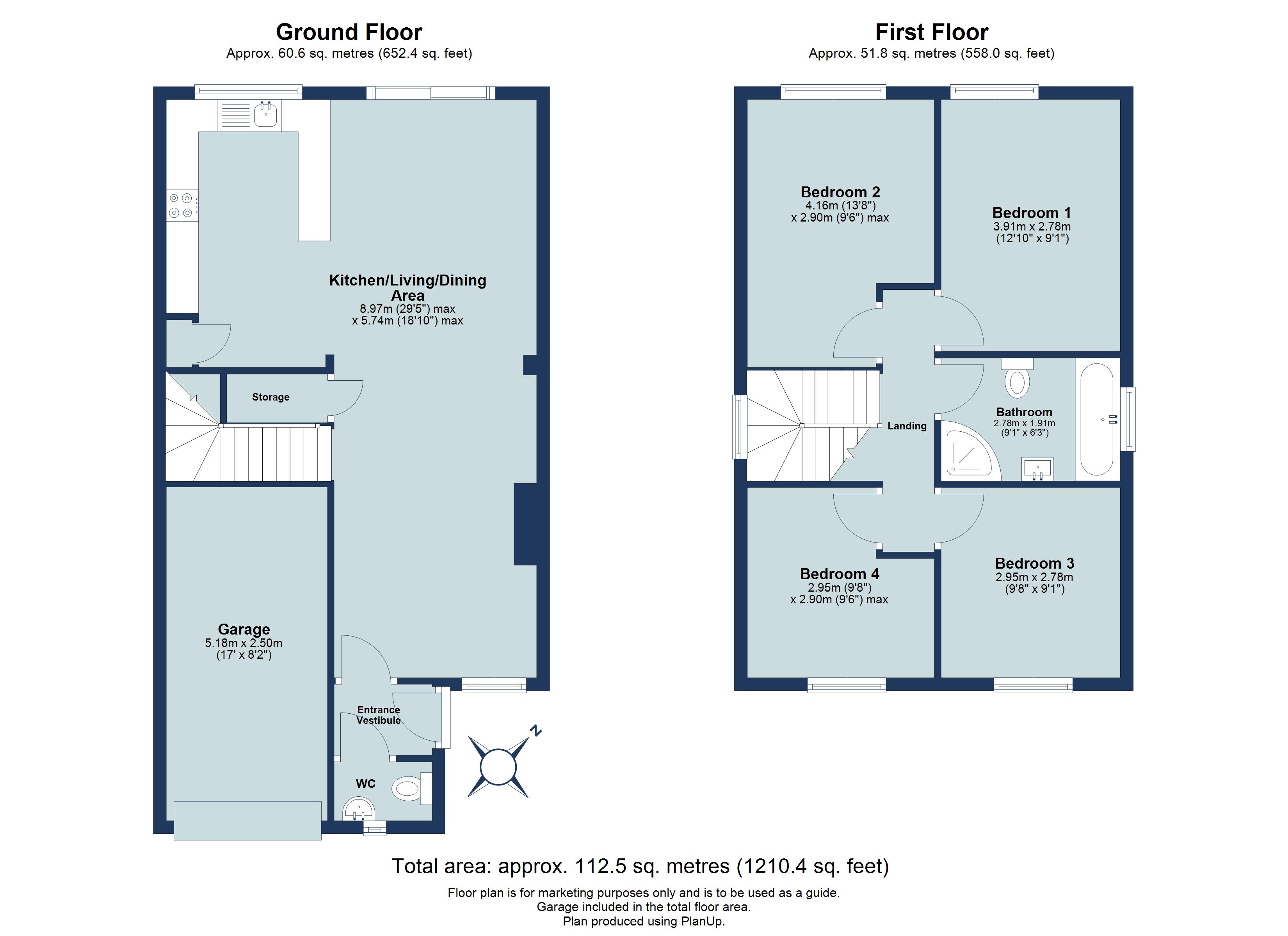 4 bed detached house to rent in Welbeck Rise, Harpenden, Hertfordshire, AL5 - Property floorplan