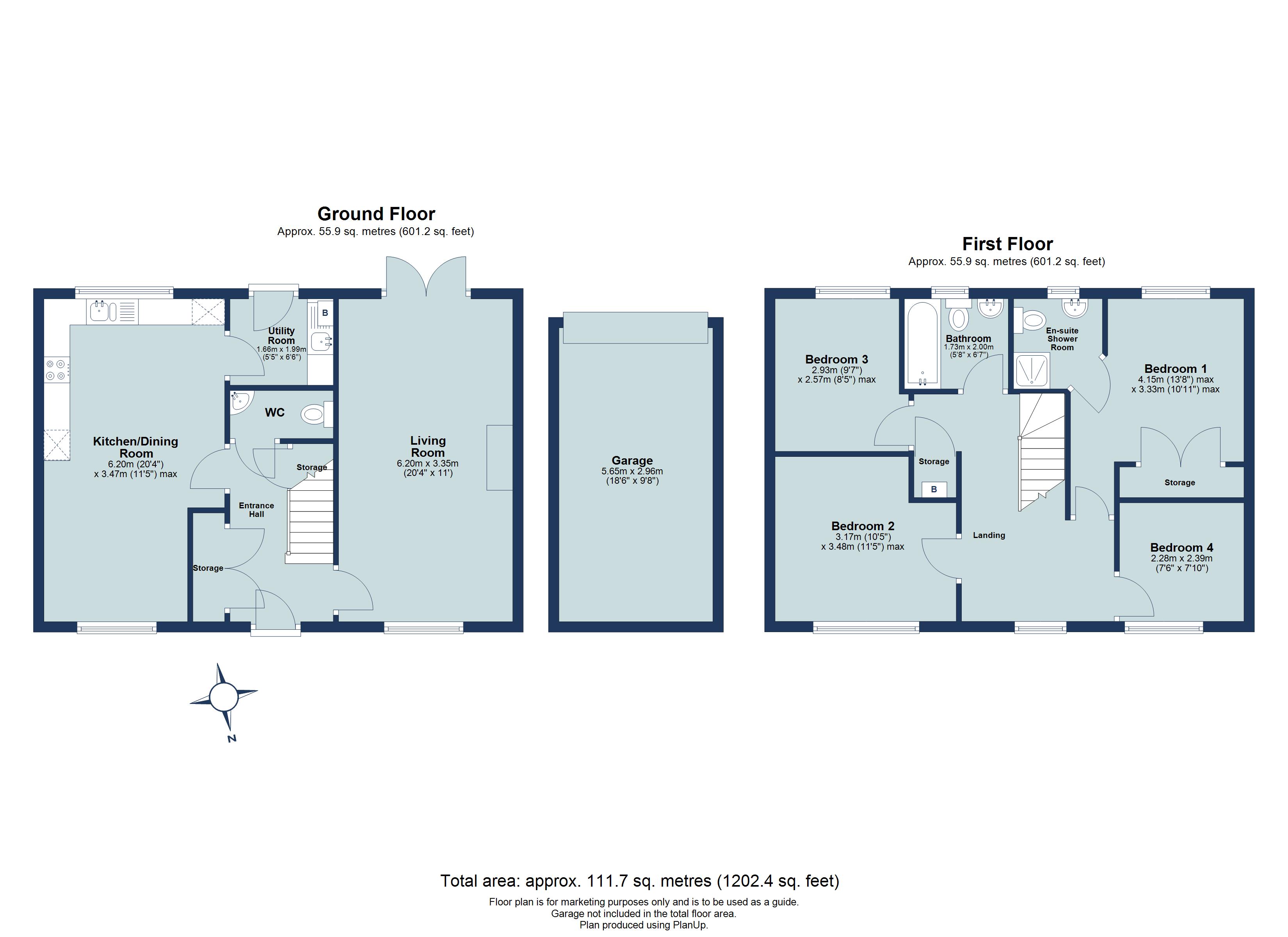 4 bed detached house for sale in Old School Drive, Wheathampstead, Hertfordshire, AL4 - Property floorplan