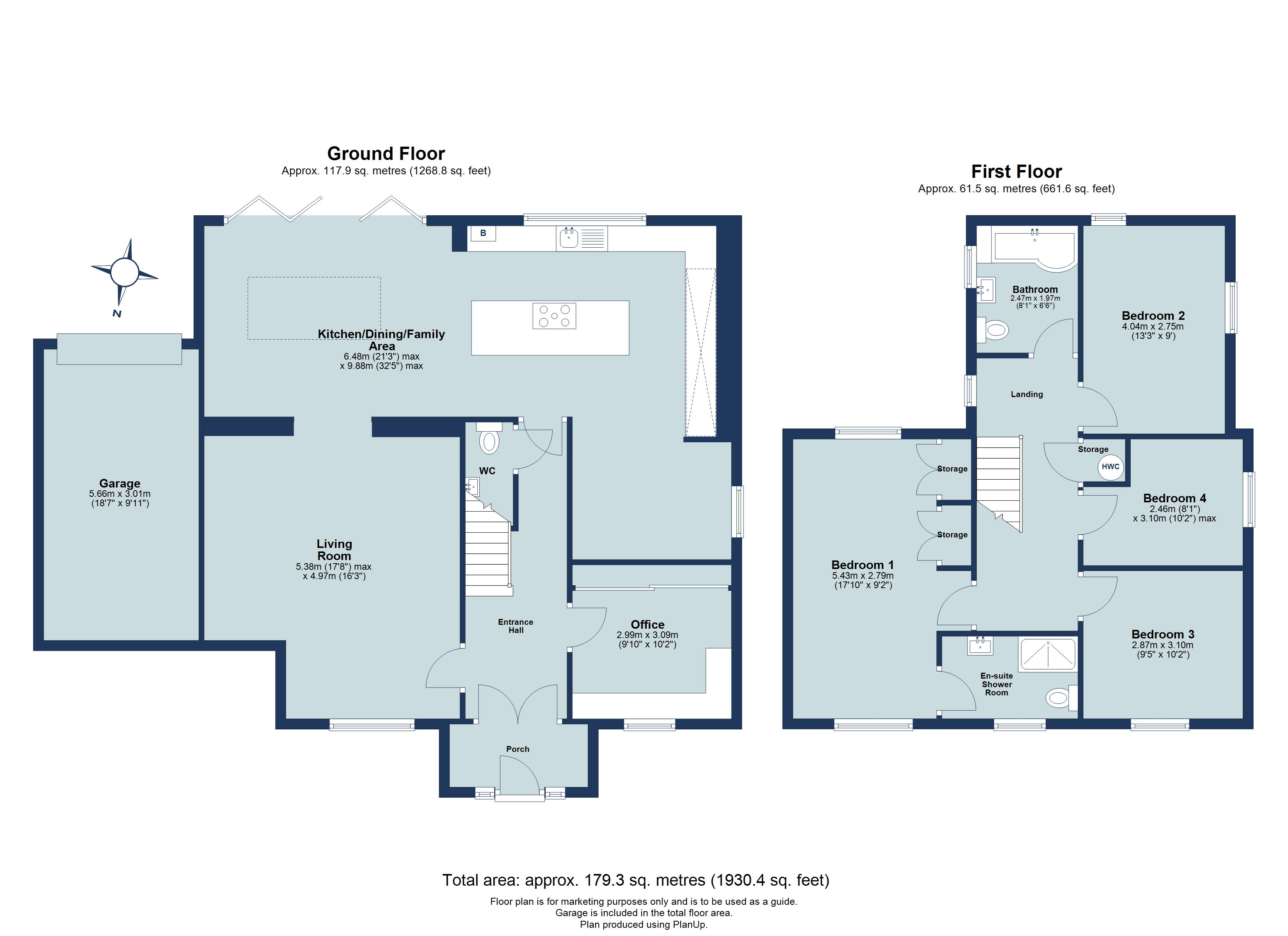 4 bed detached house for sale in Old School Drive, Wheathampstead, Hertfordshire, AL4 - Property floorplan