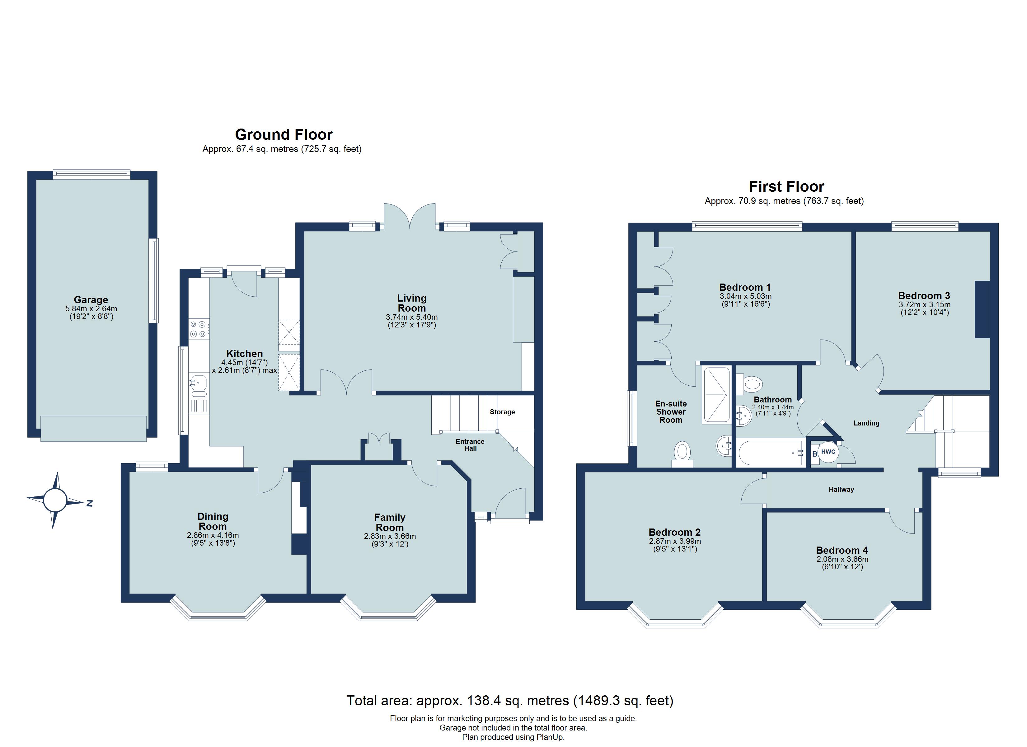 4 bed semi-detached house for sale in Beechwood Avenue, St. Albans, Hertfordshire, AL1 - Property floorplan