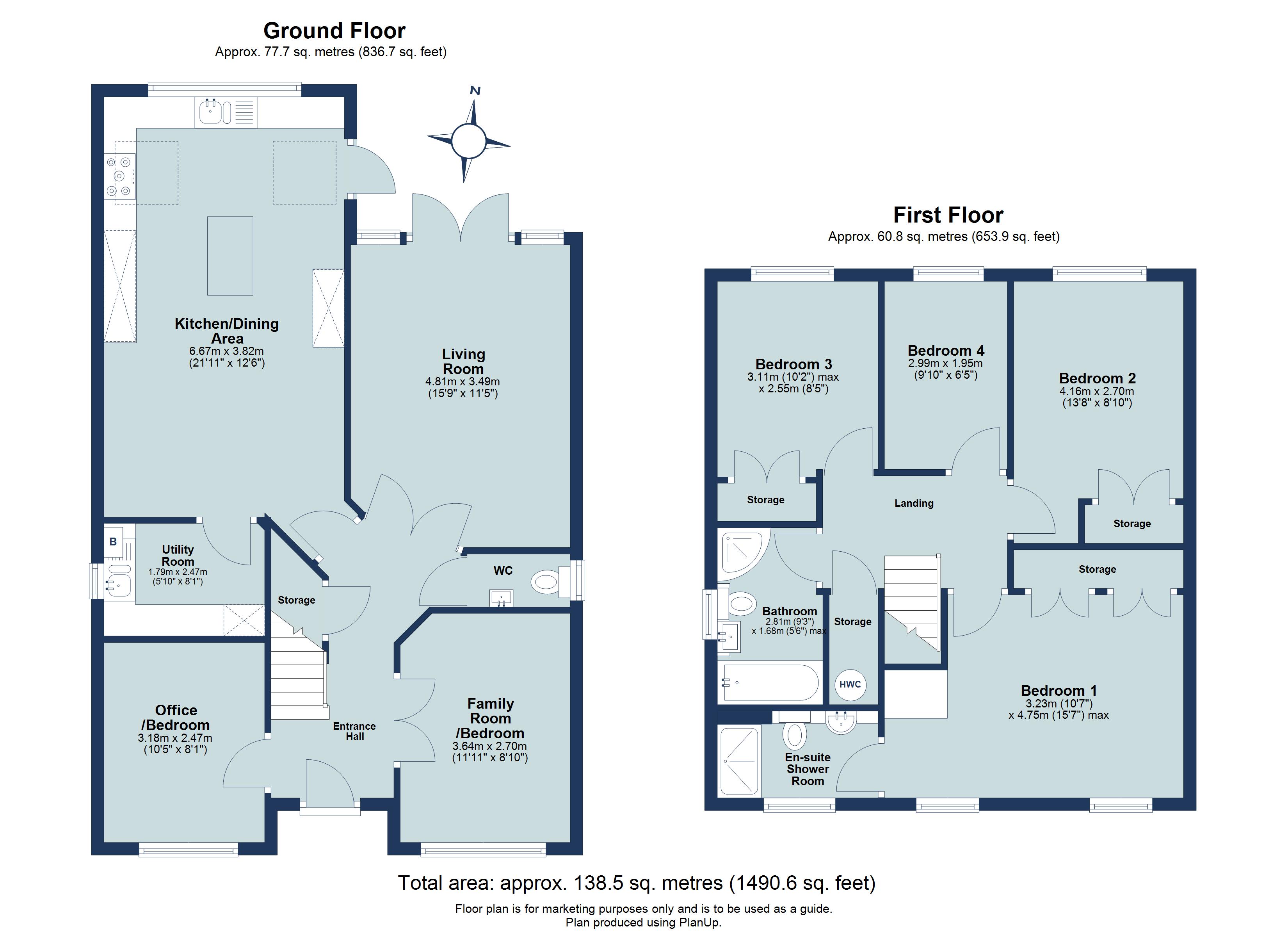 4 bed detached house for sale in Wynches Farm Drive, St. Albans, Hertfordshire, AL4 - Property floorplan