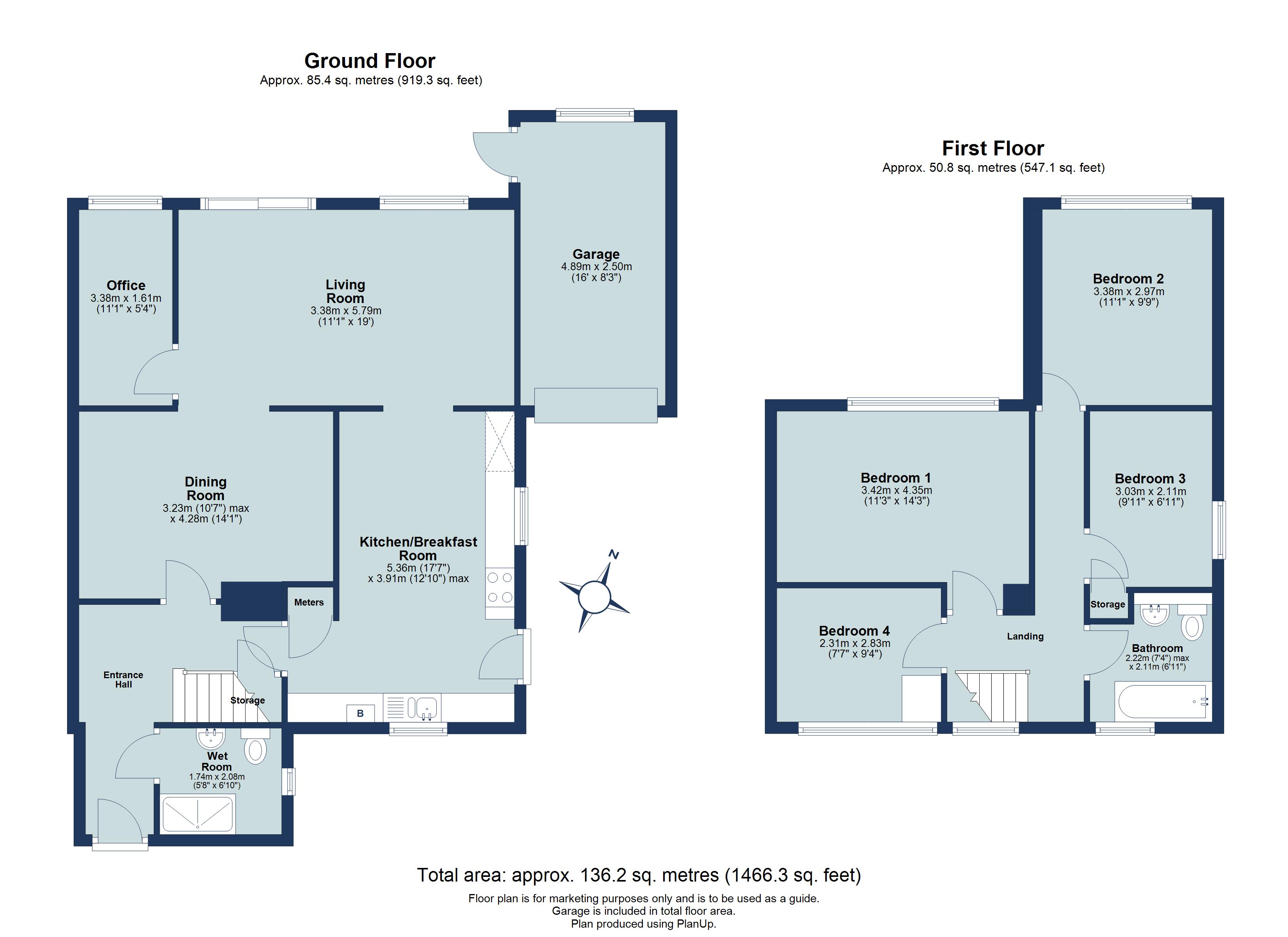 4 bed semi-detached house for sale in Sandpit Lane, St. Albans, Hertfordshire, AL4 - Property floorplan