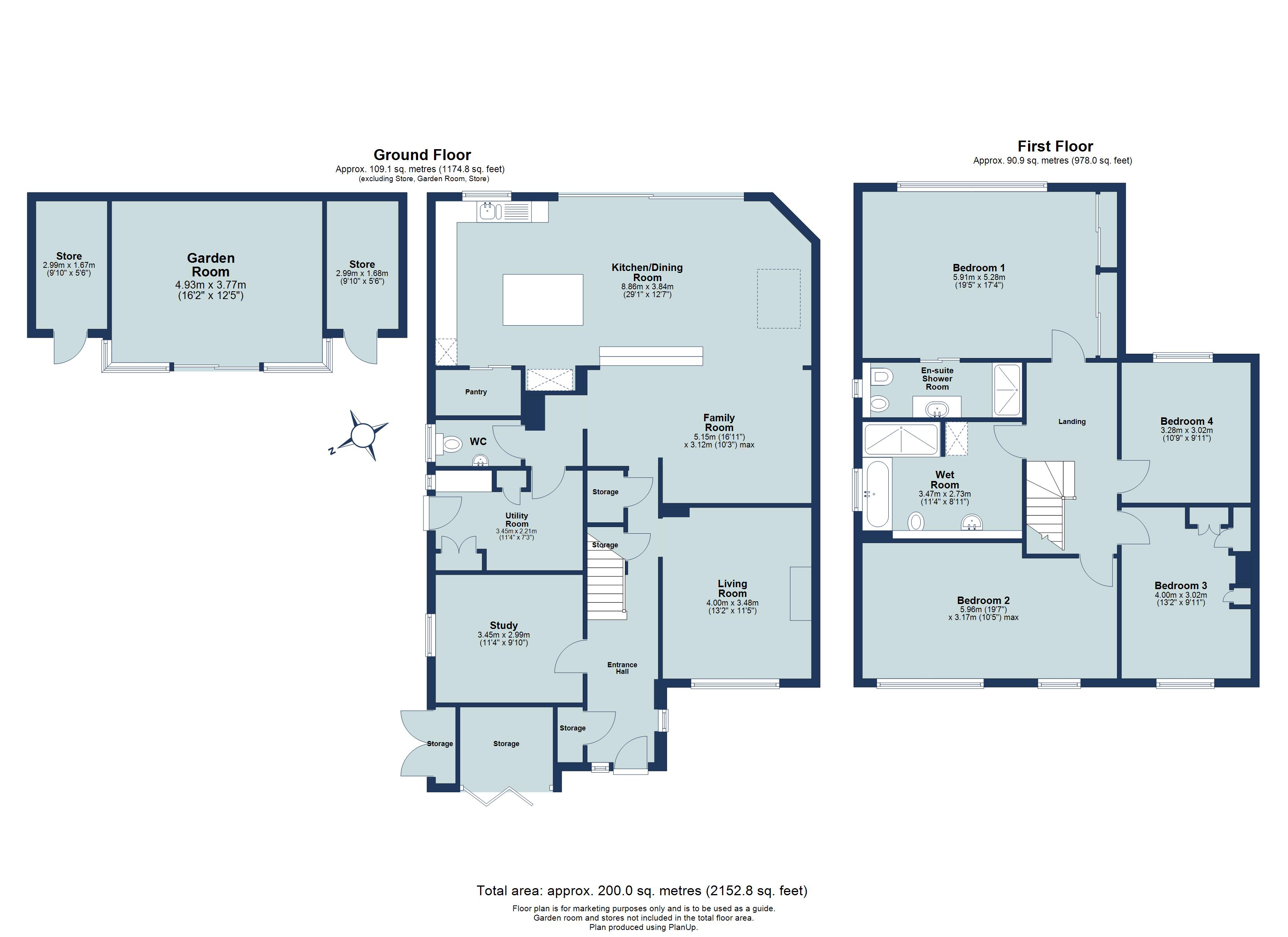 4 bed semi-detached house for sale in Sherwood Avenue, St. Albans, Hertfordshire, AL4 - Property floorplan