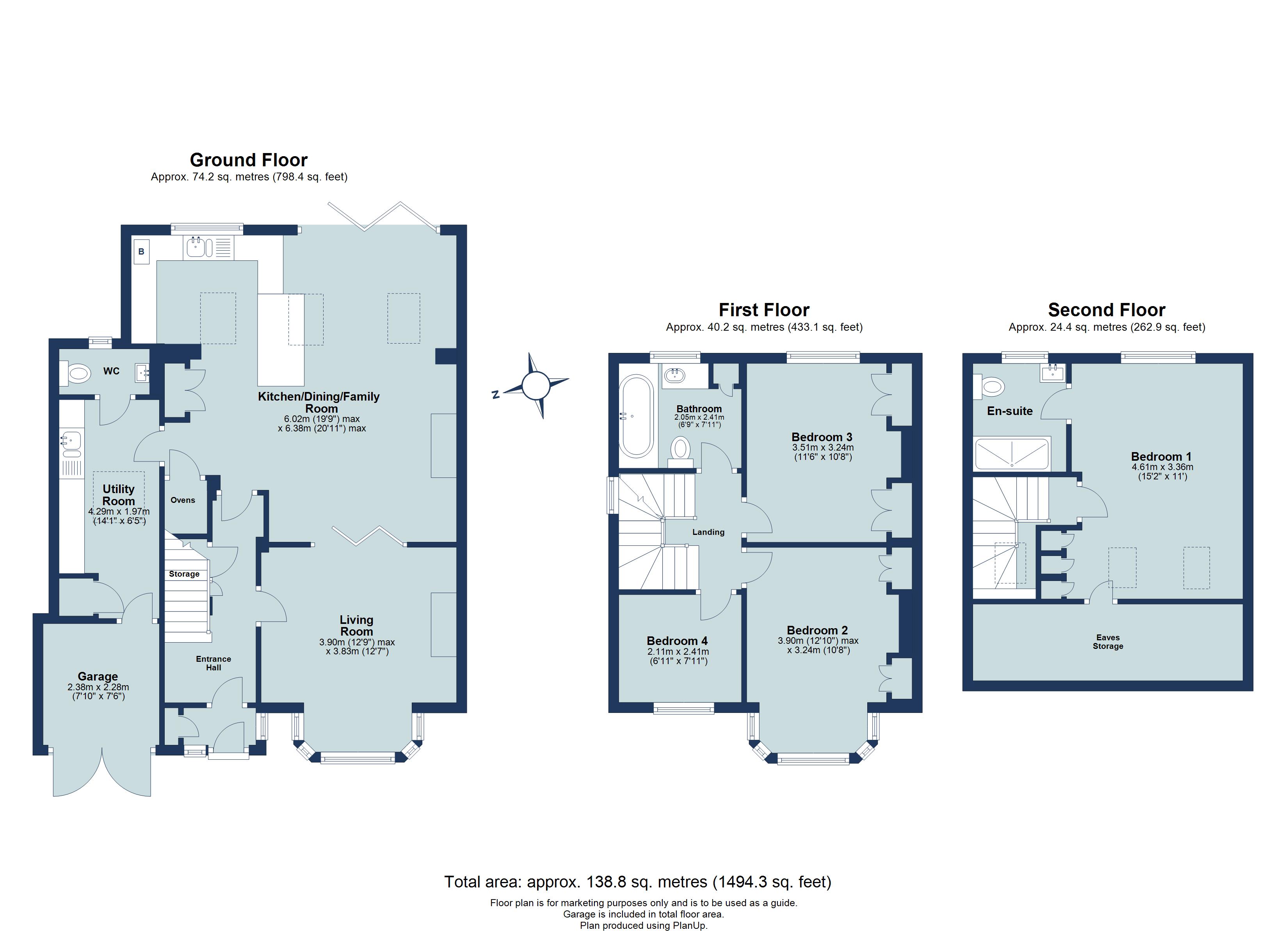 4 bed semi-detached house to rent in Watford Road, St. Albans, Hertfordshire, AL2 - Property floorplan