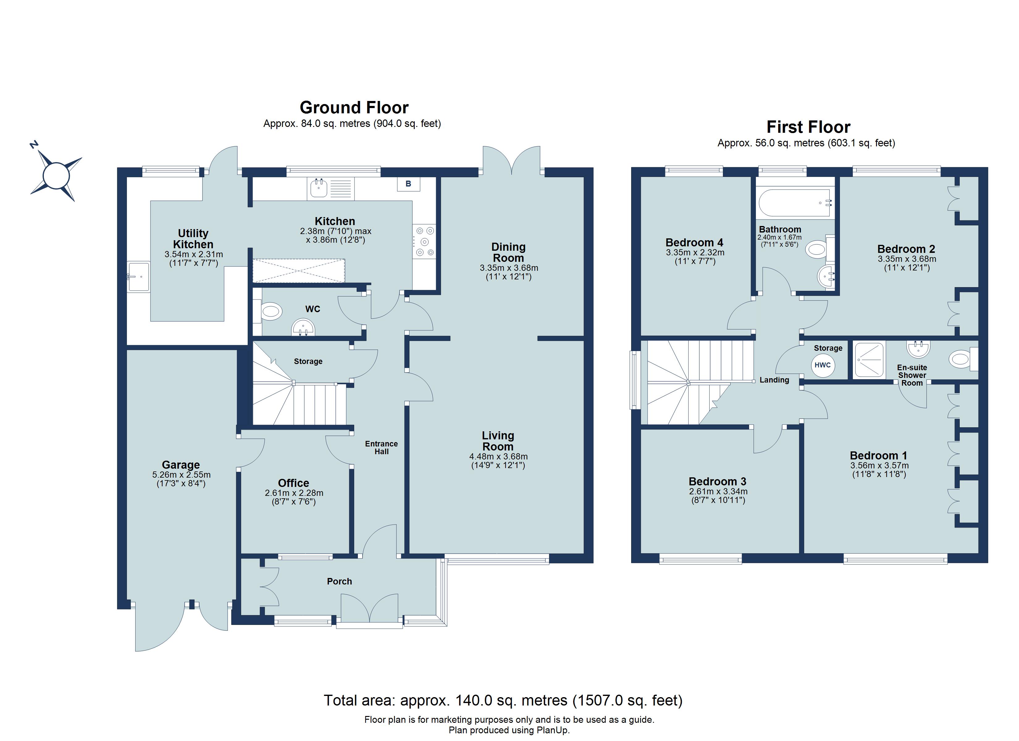4 bed detached house for sale in Potters Field, St. Albans, Hertfordshire, AL3 - Property floorplan