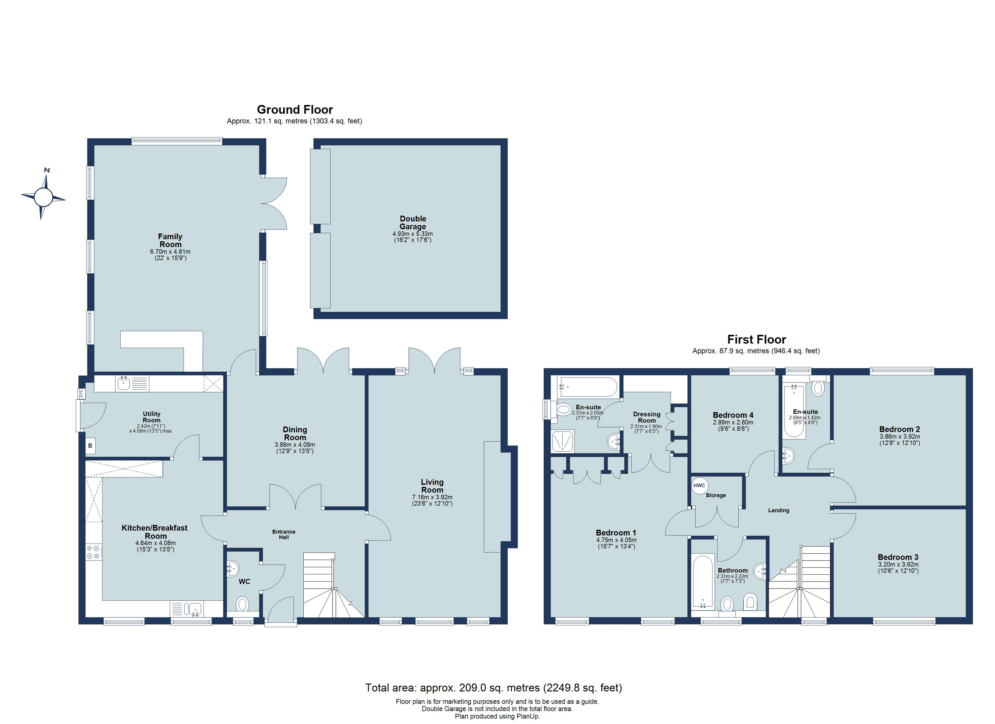 4 bed detached house for sale in Anvil Place, Watford Road, St. Albans, Hertfordshire, AL2 - Property floorplan