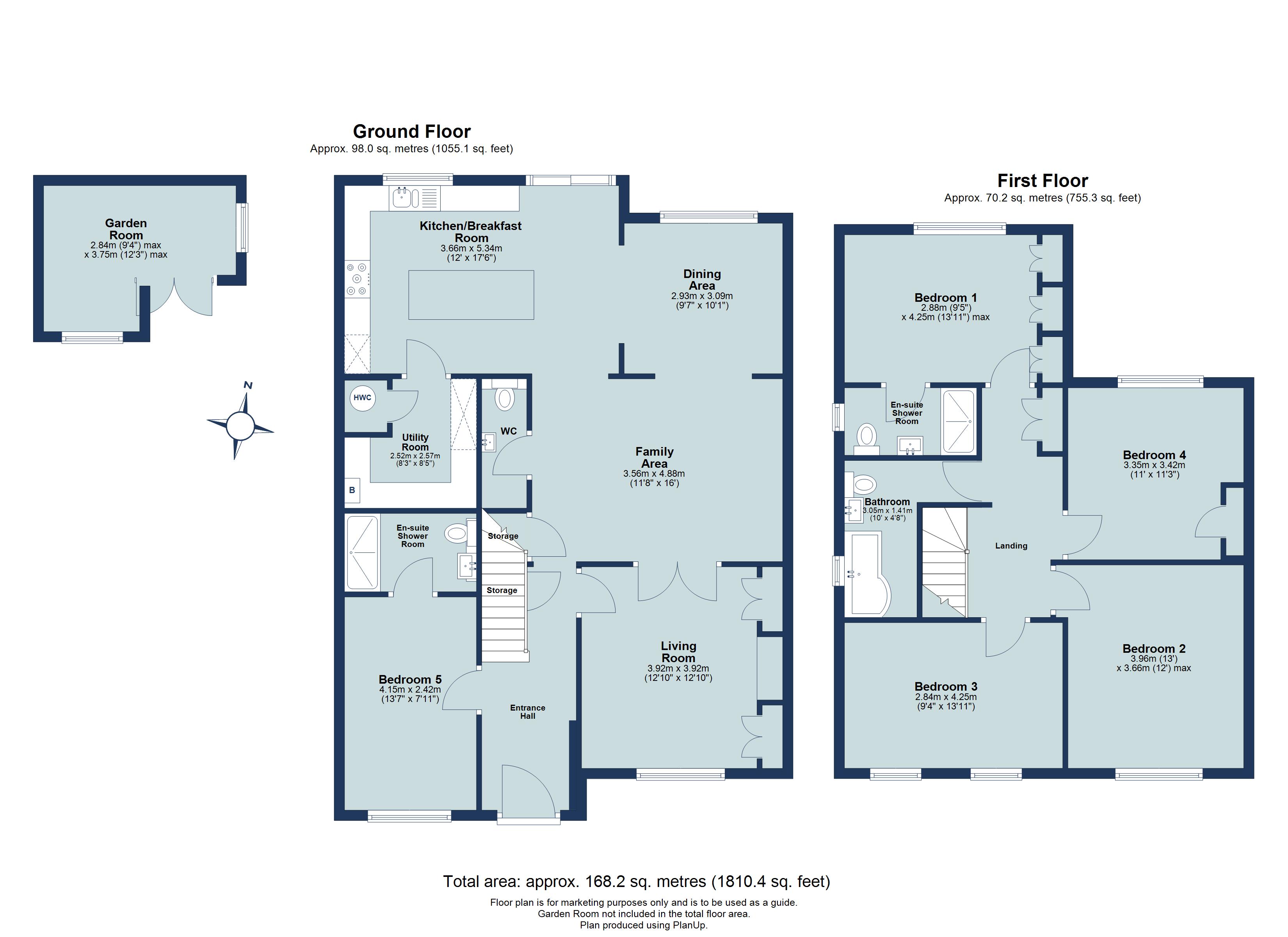 5 bed semi-detached house to rent in The Ridgeway, St. Albans, Hertfordshire, AL4 - Property floorplan