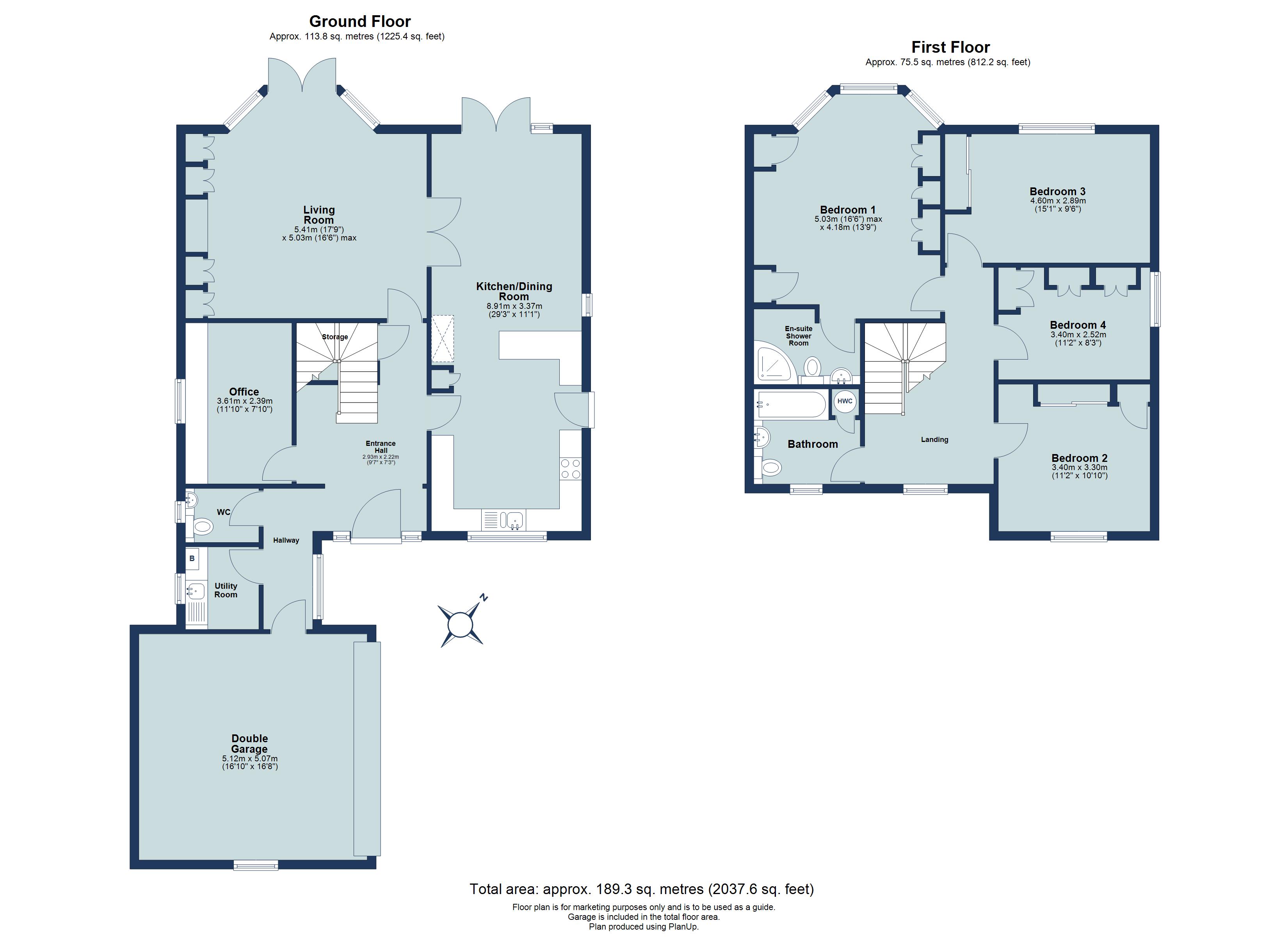 4 bed detached house for sale in Nelson Avenue, St. Albans, Hertfordshire, AL1 - Property floorplan