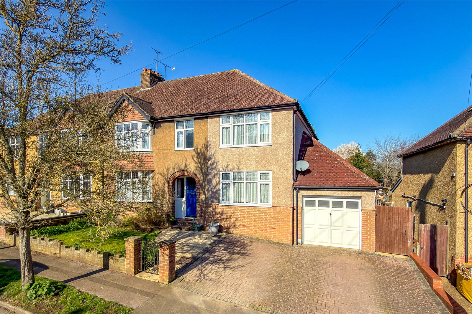 4 bed semi-detached house for sale in Lea Road, Harpenden, Hertfordshire, AL5