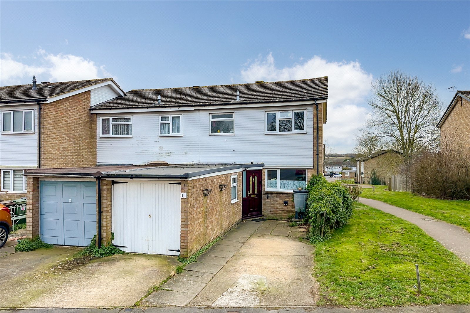 3 bed end of terrace house to rent in Down Edge, Redbourn, Hertfordshire, AL3