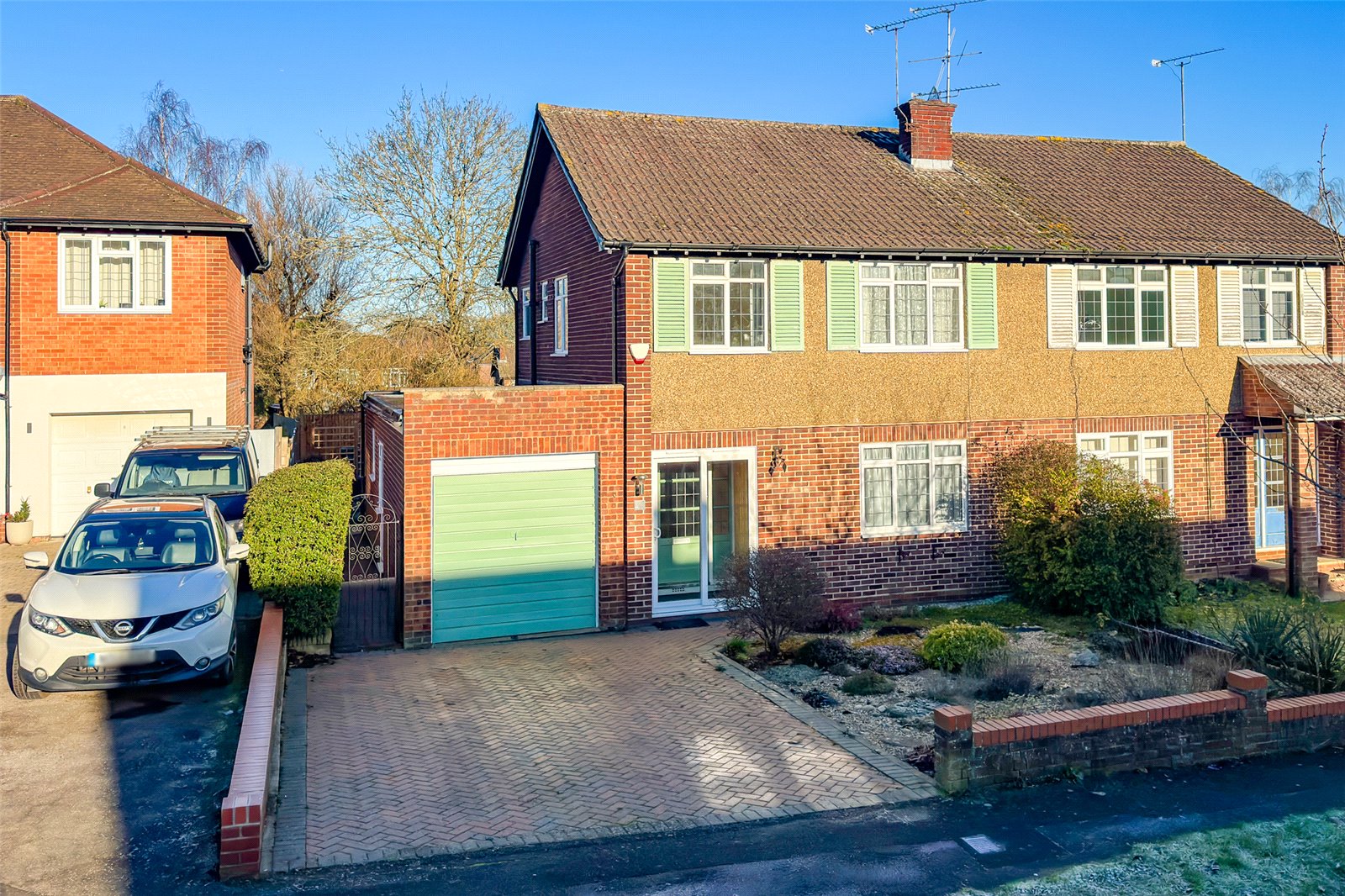 3 bed semi-detached house for sale in Springwood Walk, St. Albans, Hertfordshire, AL4