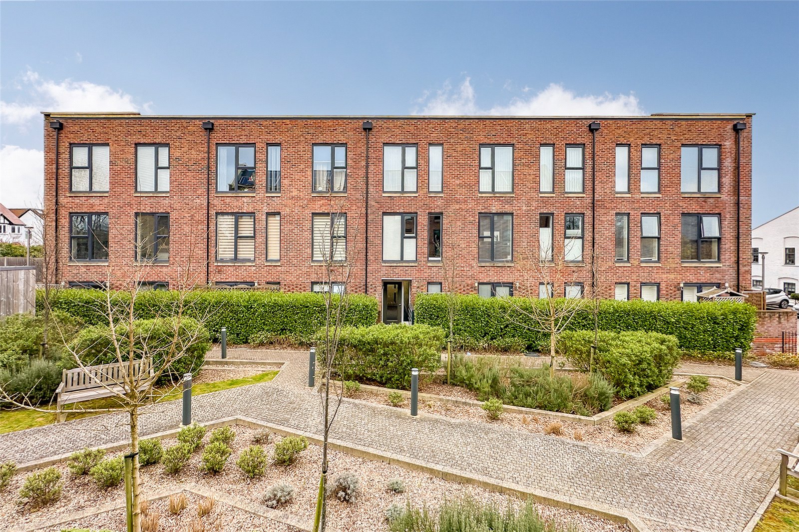 1 bed ground floor flat for sale in Hansell Gardens, Hedley Road, St. Albans, Hertfordshire, AL1