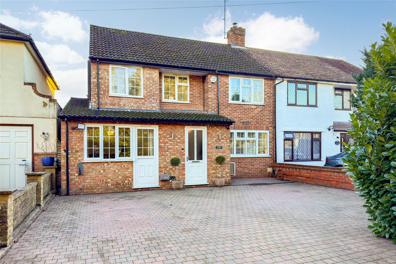 4 bed semi-detached house for sale in St. Albans Road West, Ellenbrook, Hatfield, Herts, AL10  - Property Image 1
