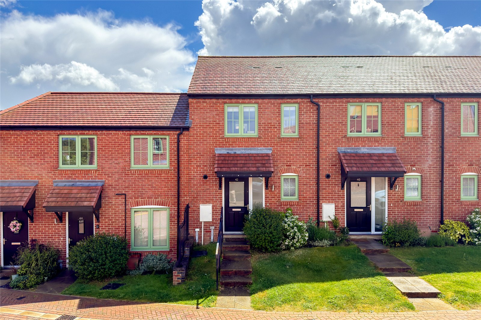 2 bed terraced house for sale in Kestrel Way, St. Albans, Hertfordshire, AL4